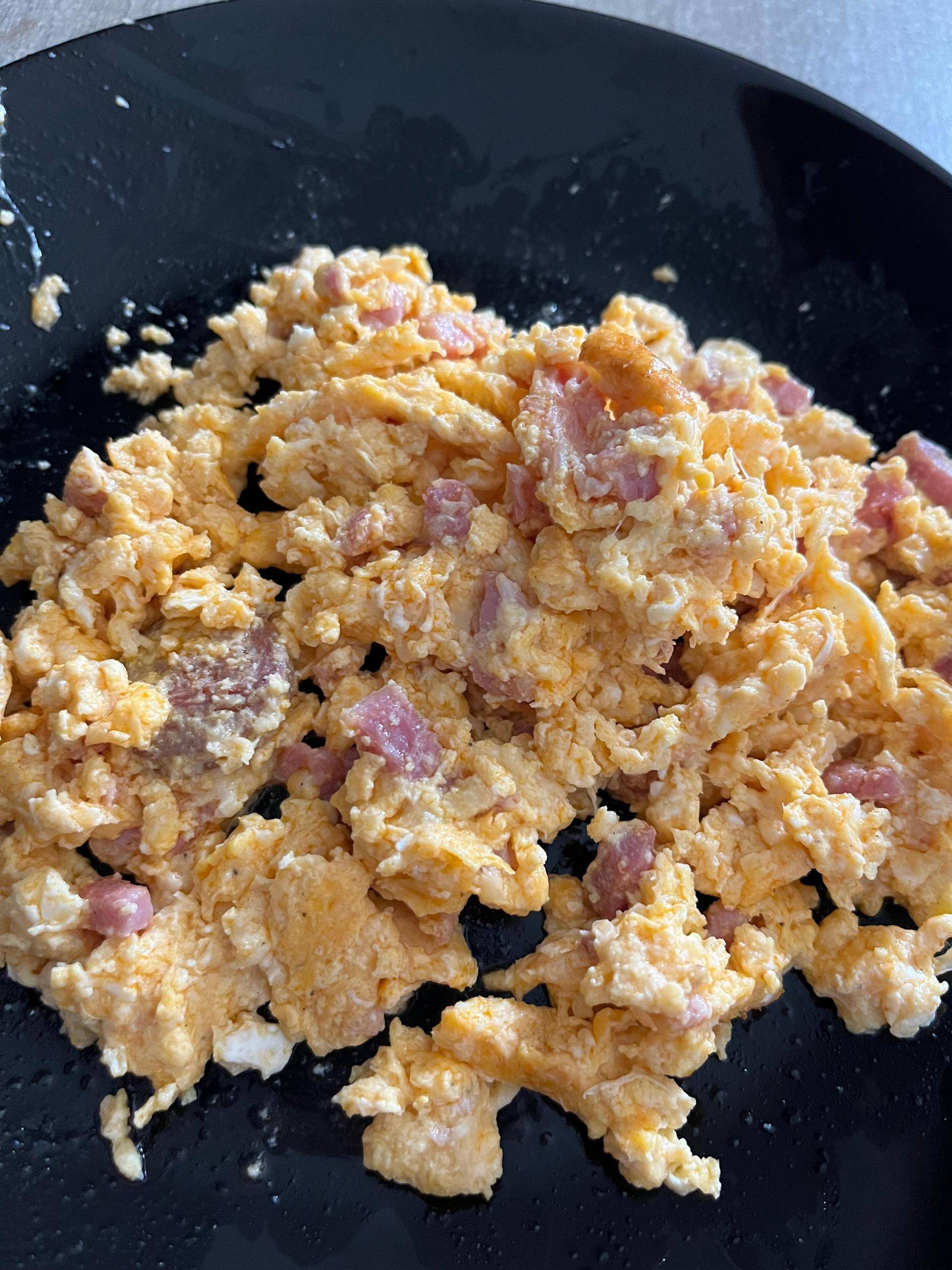 Omelette lardons fromage - Recette Cookeo | Moulinex
