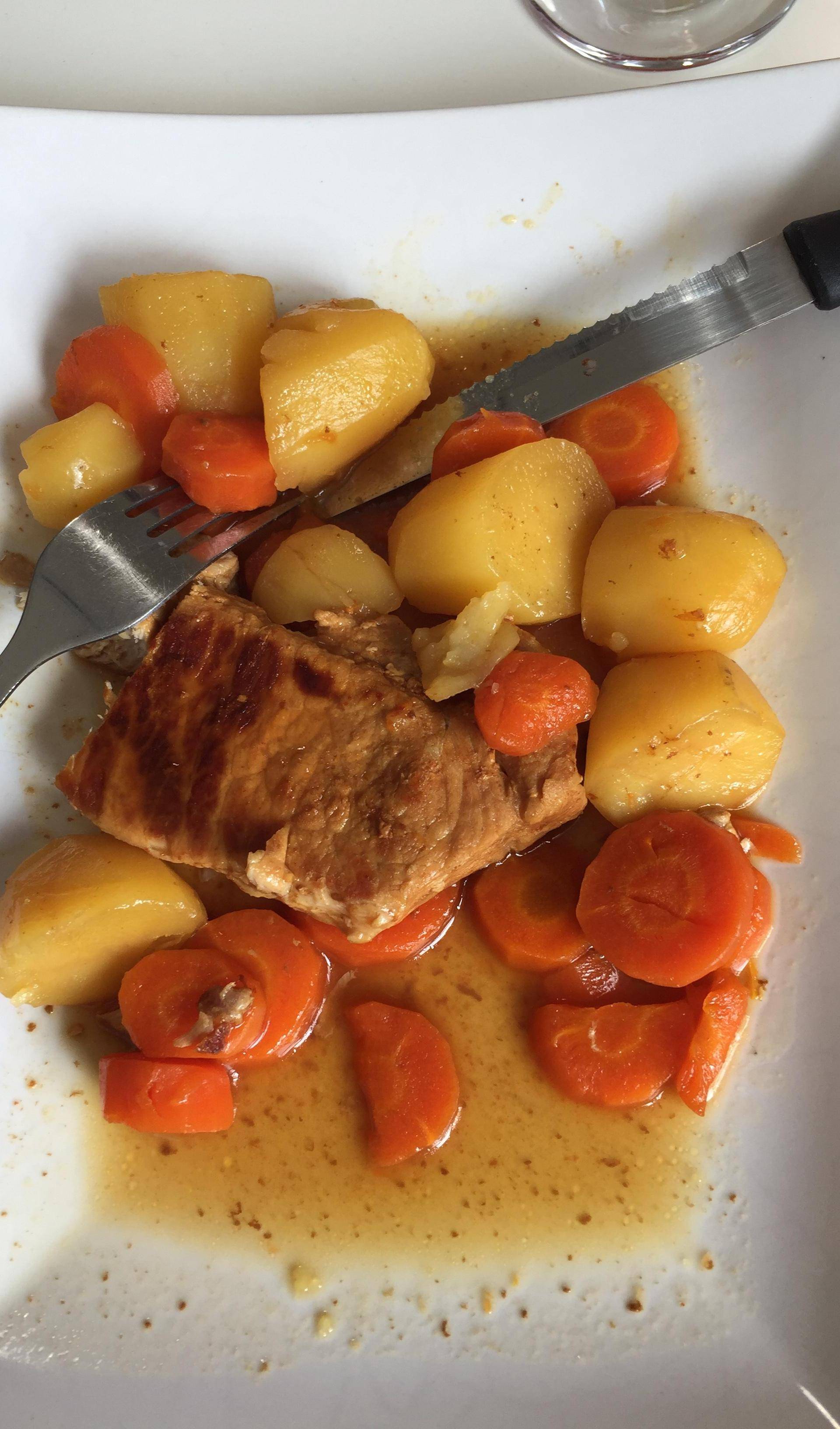 Porc carotte pomme de terre - Recette Cookeo | Moulinex