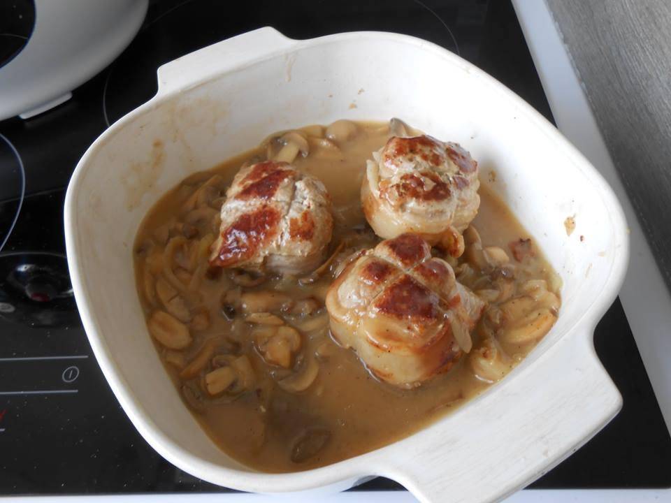 Paupiette sauce champignons - Recette Cookeo V3 | Moulinex