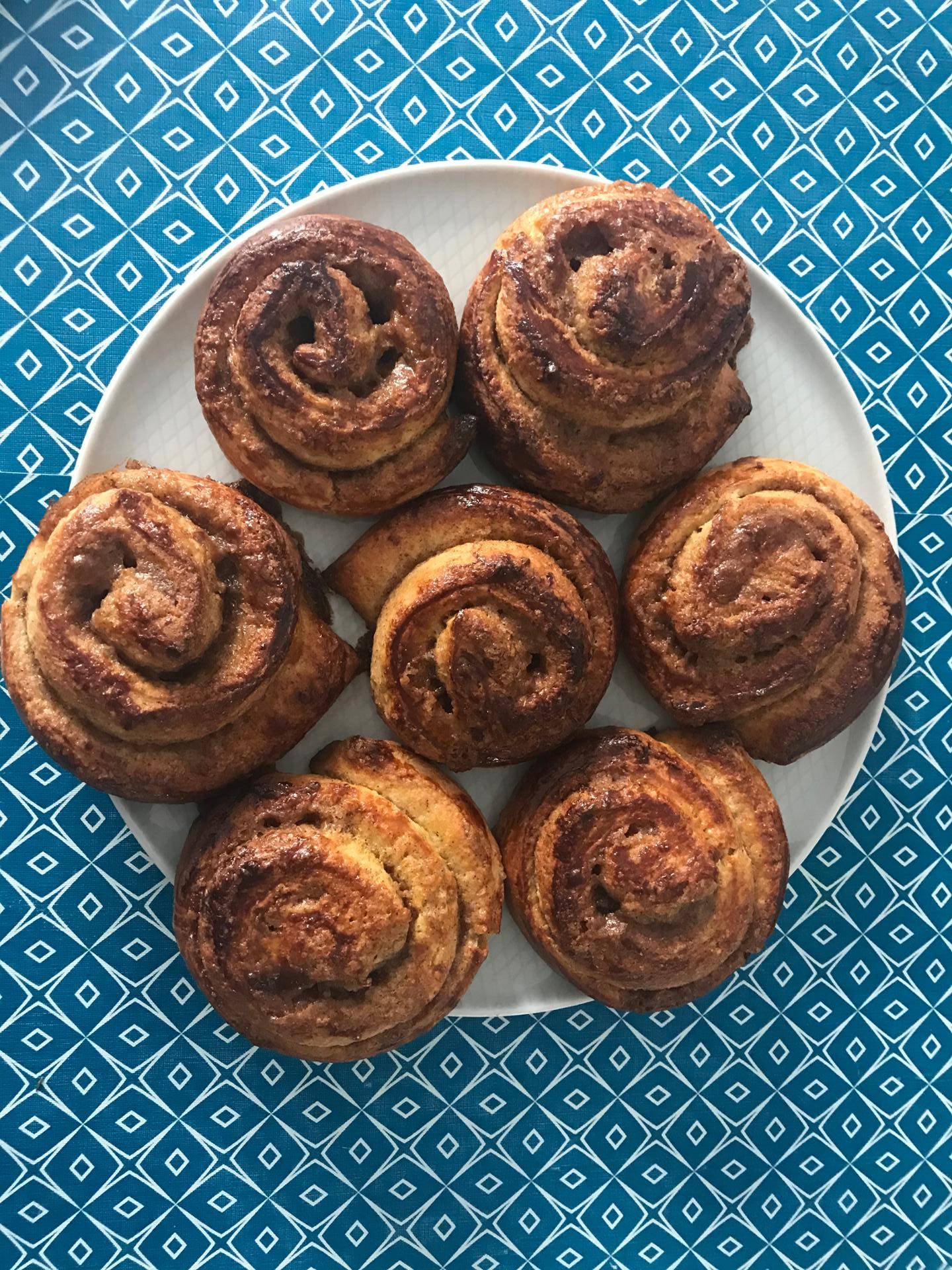 Kannelbuller, ou Cinnamon rolls - Recette Companion | Moulinex