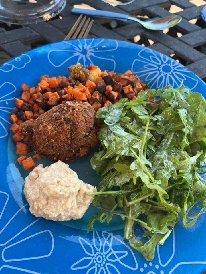 Falafel de maquereaux & patate douce rôtie - Recette Cookeo | Moulinex