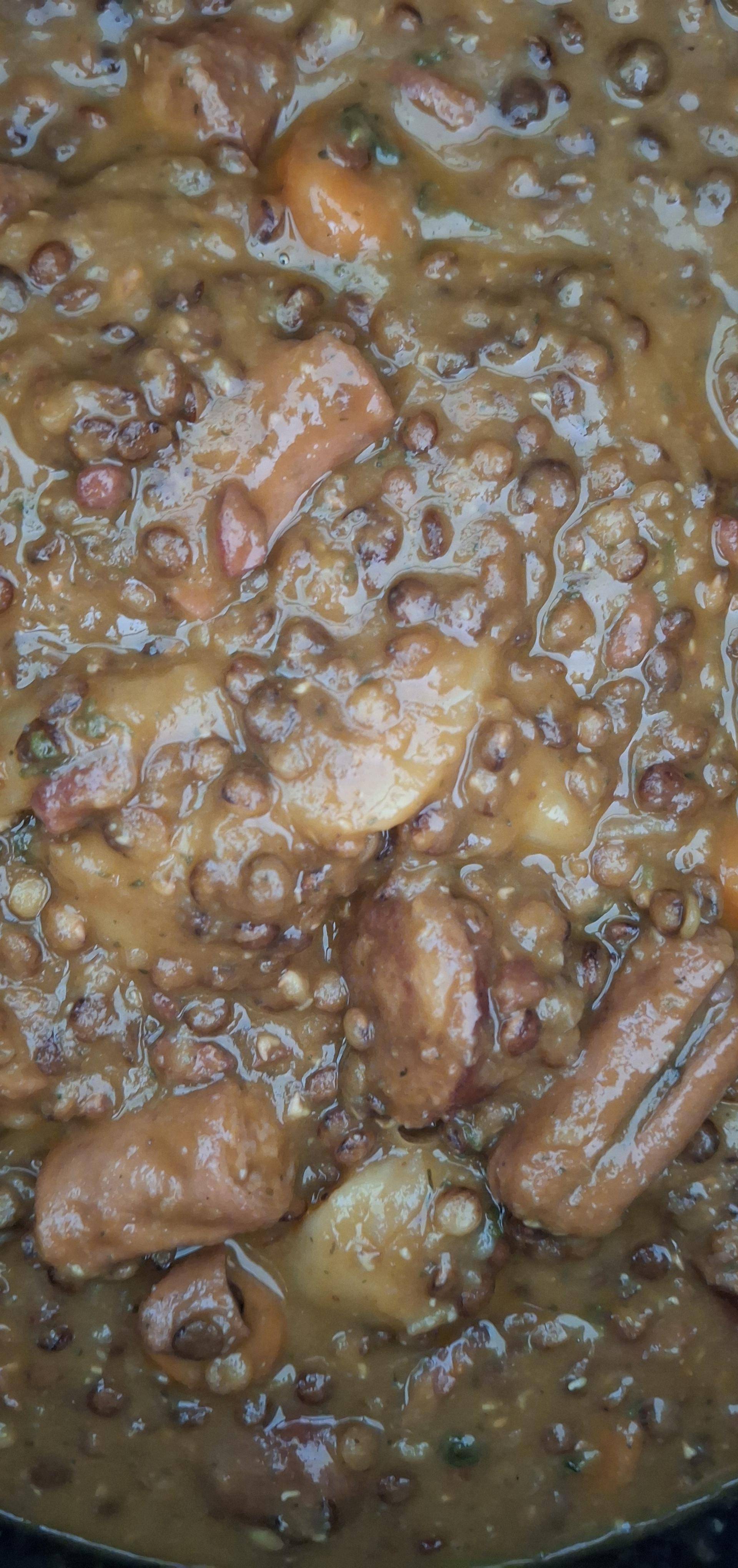 Lentilles saucisses de MeggCook - Recette Cookeo 10in1 | Moulinex