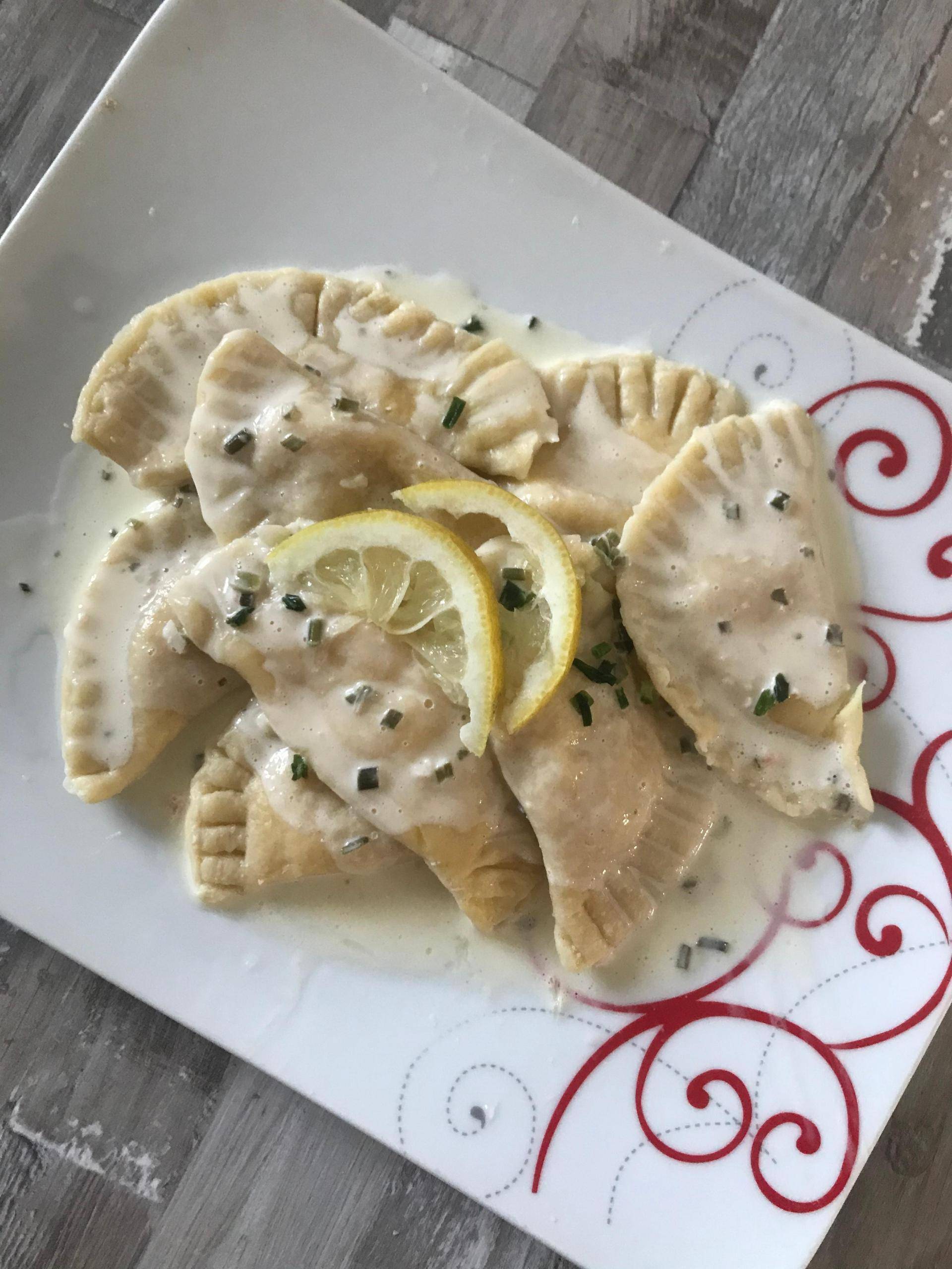 Raviole farci au saumon fumé - Recette Companion Connect | Moulinex