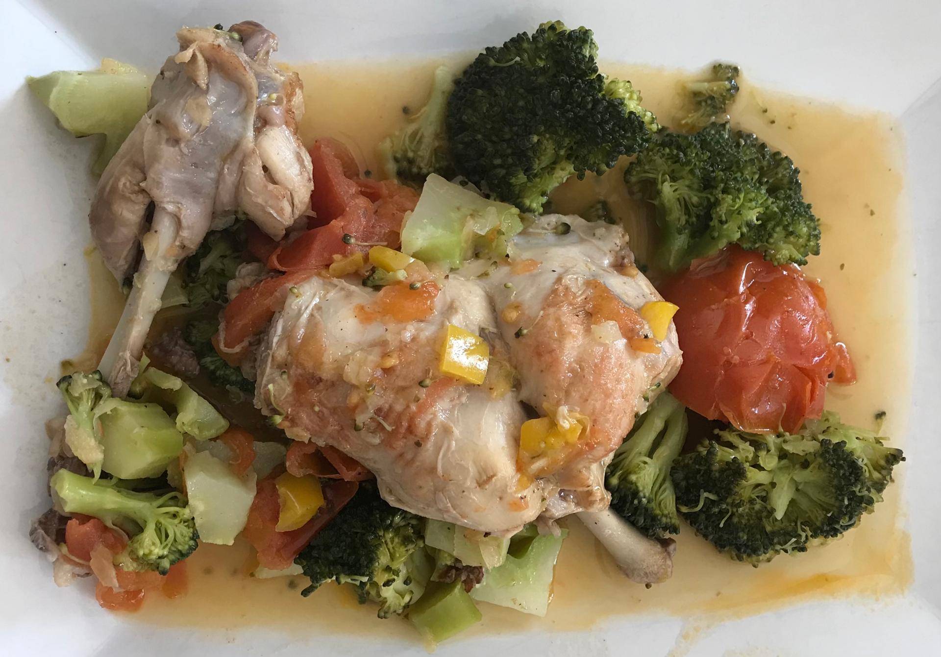 Sauté de lapin aux brocolis - Recette Cookeo | Moulinex