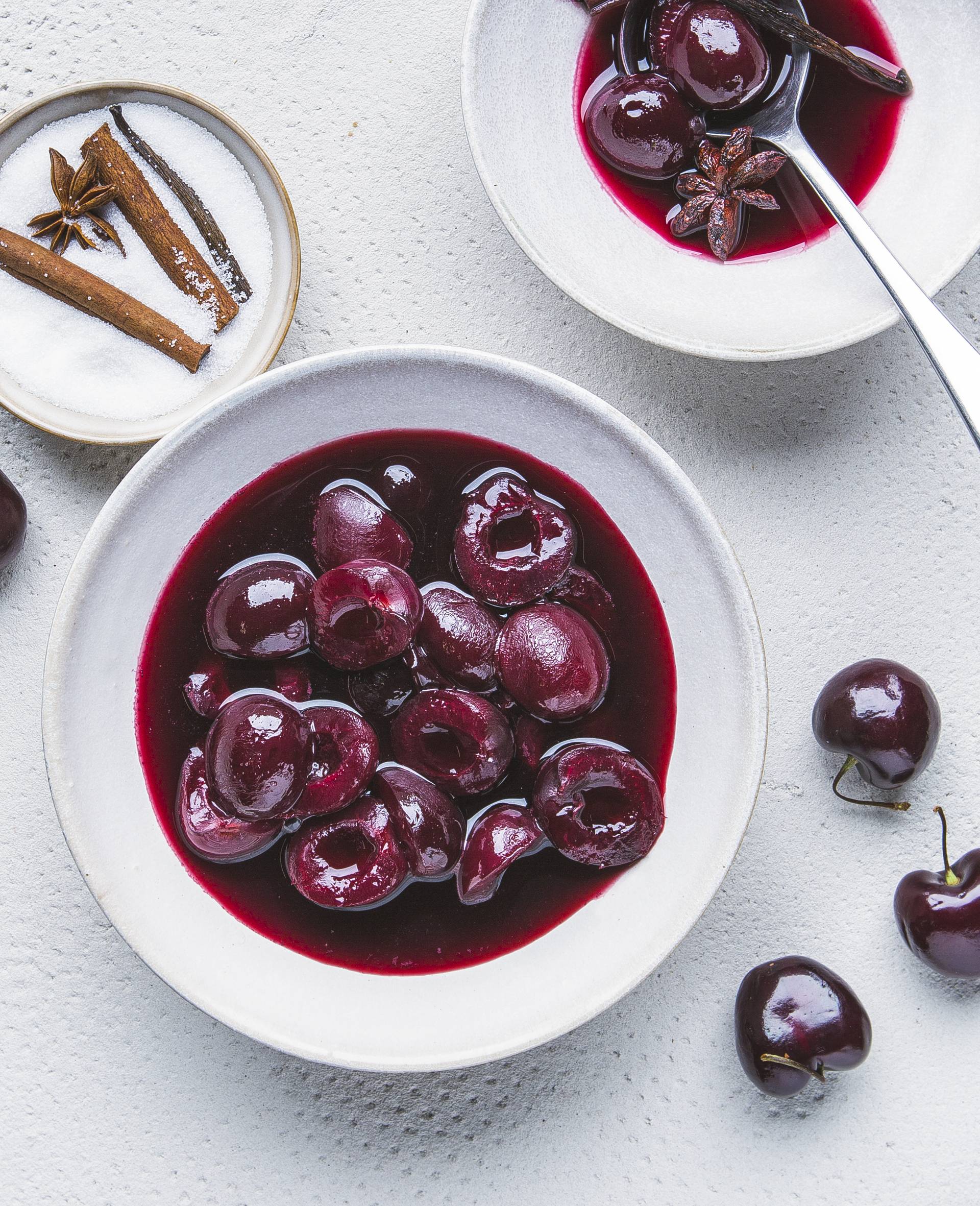 Soupe de cerises aux épices - Recette Cookeo | Moulinex