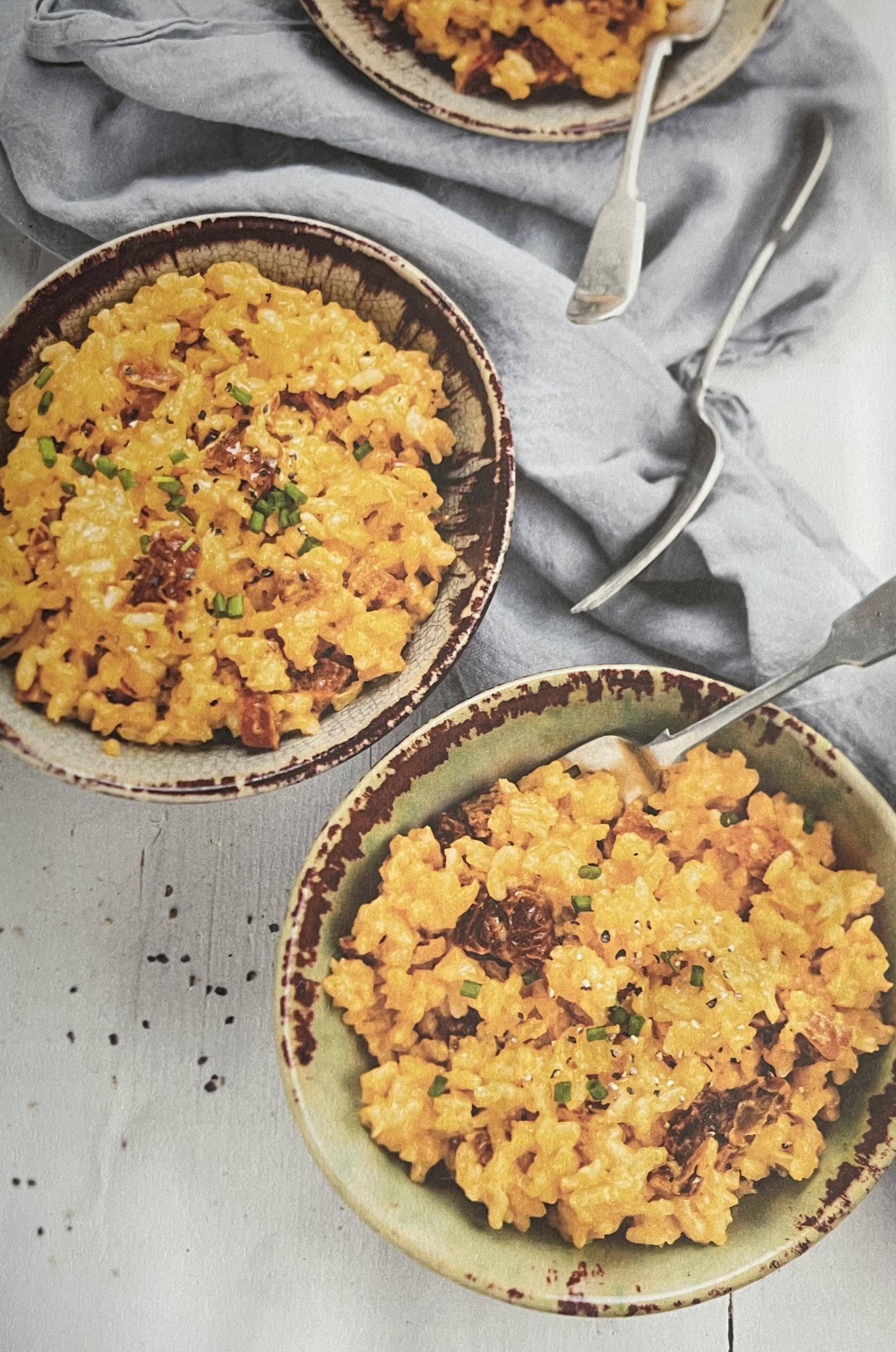 Risotto aux tomates confites et au chorizo - Recette Companion | Moulinex
