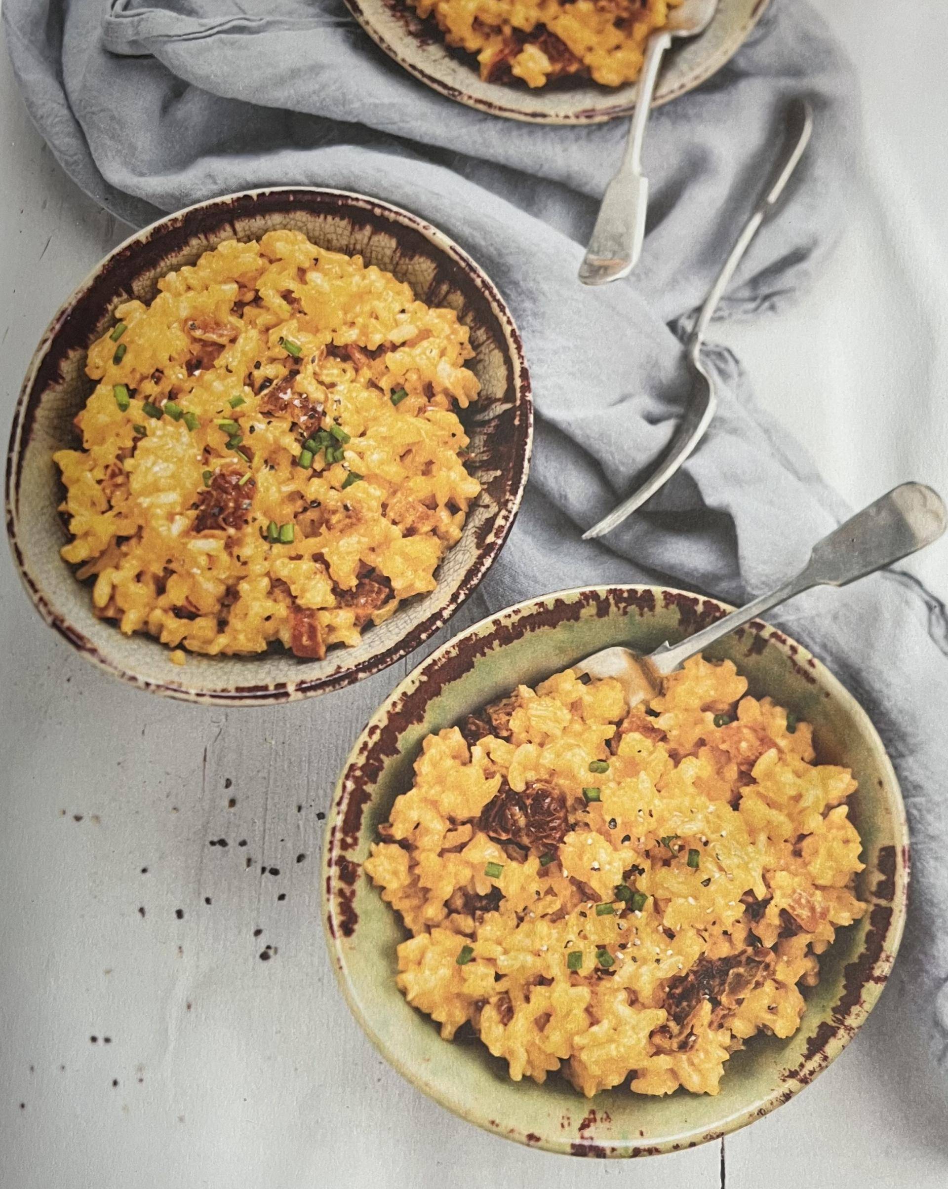 Risotto aux tomates confites et au chorizo - Recette Companion | Moulinex