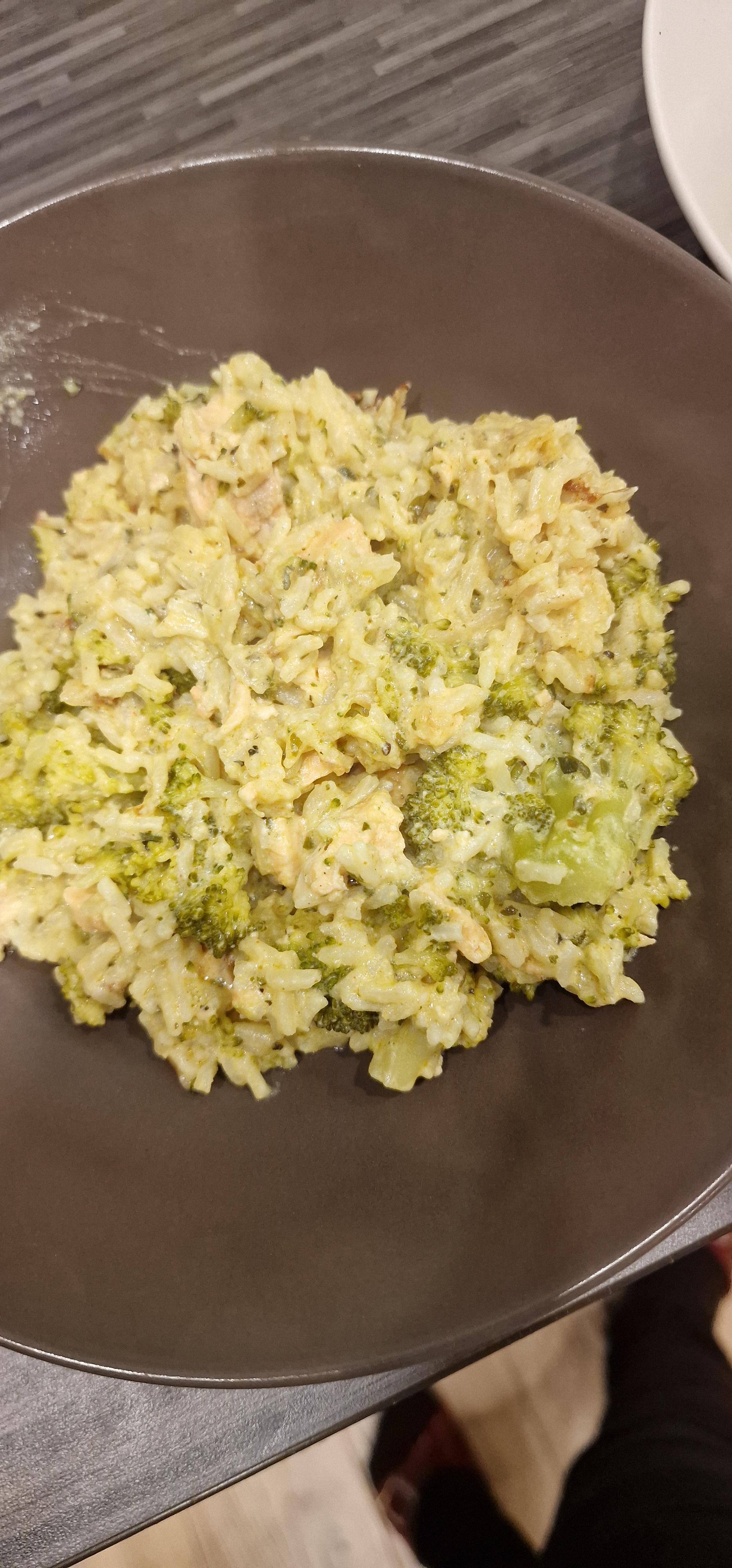 One pot, riz, saumon, brocoli et boursin - Recette Cookeo | Moulinex