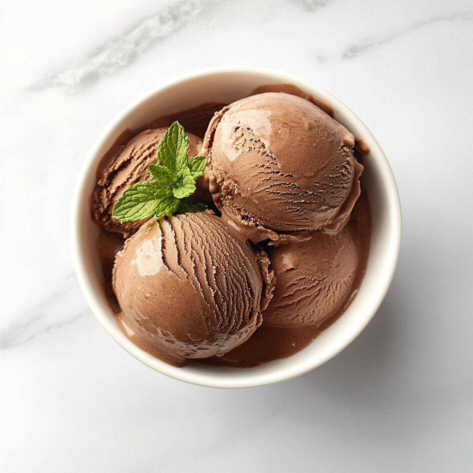 Glace chocolat menthe - Recette Companion Connect XL | Moulinex