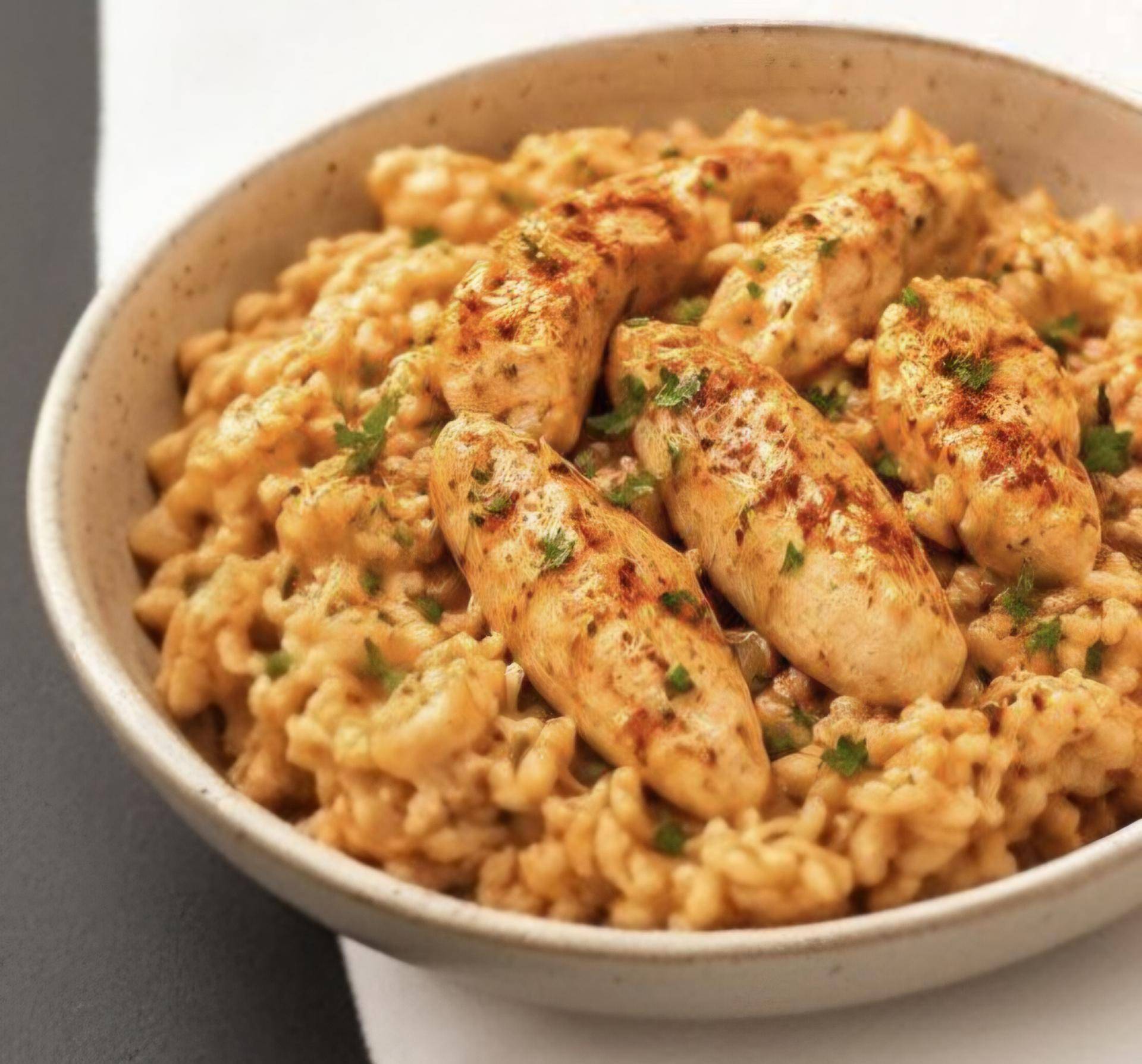 Aiguillettes de poulet au paprika & son riz à la crème - Recette Cookeo V3 | Moulinex