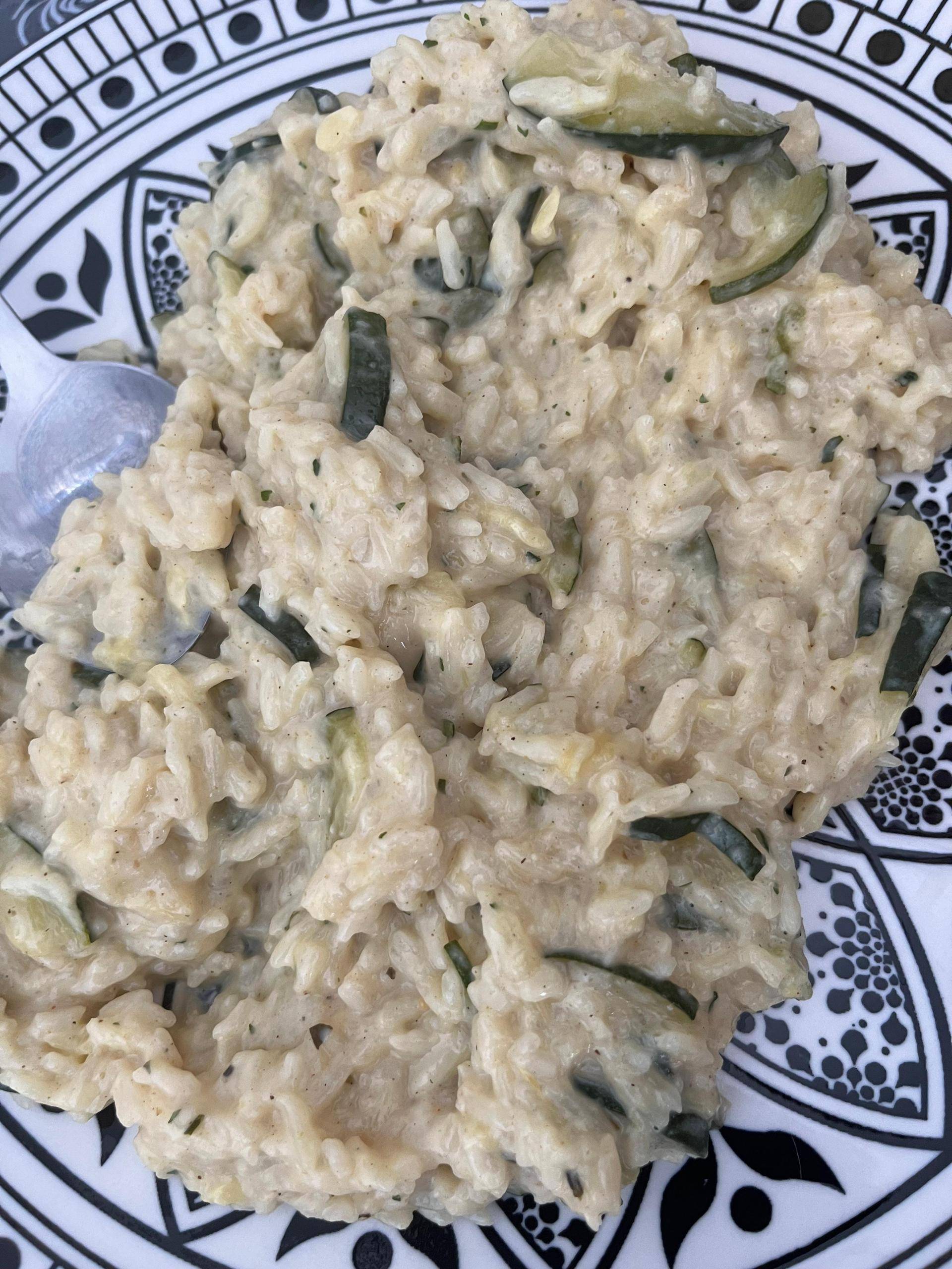 Riz au courgette et crème fraîche - Recette Cookeo | Moulinex