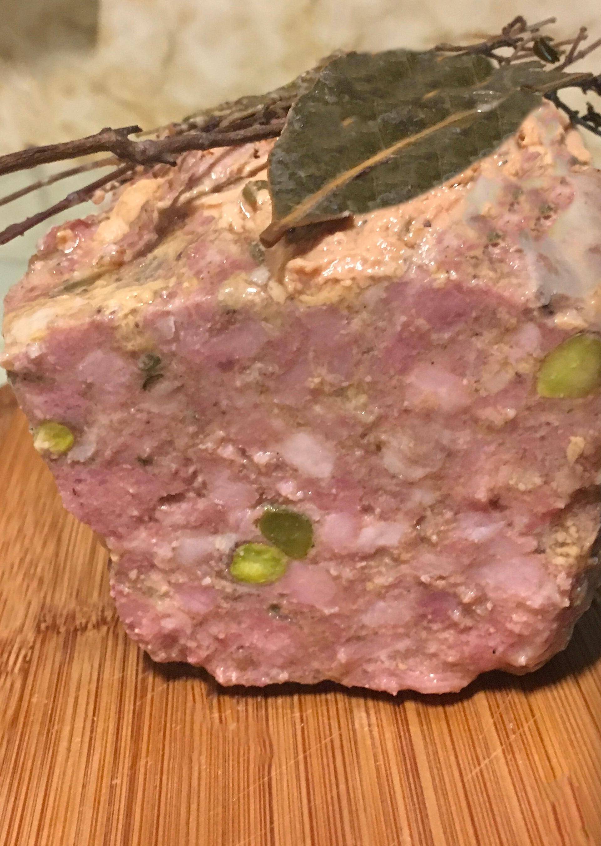 Terrine de pâté aux pistaches - Recette Cookeo | Moulinex