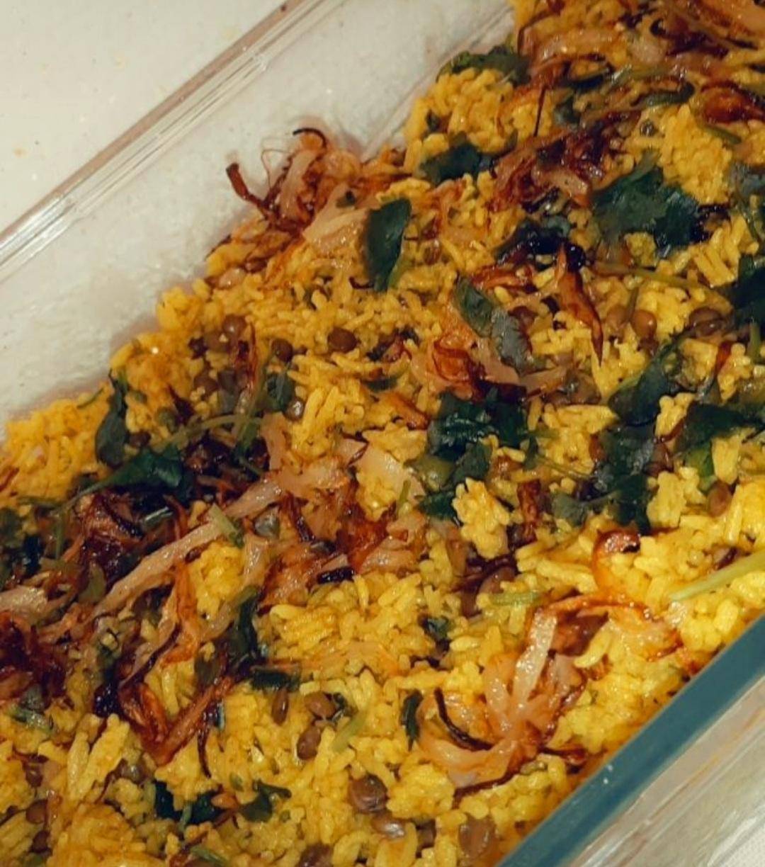 Riz Mujadarra (Riz Libanais) - Recette Cookeo | Moulinex