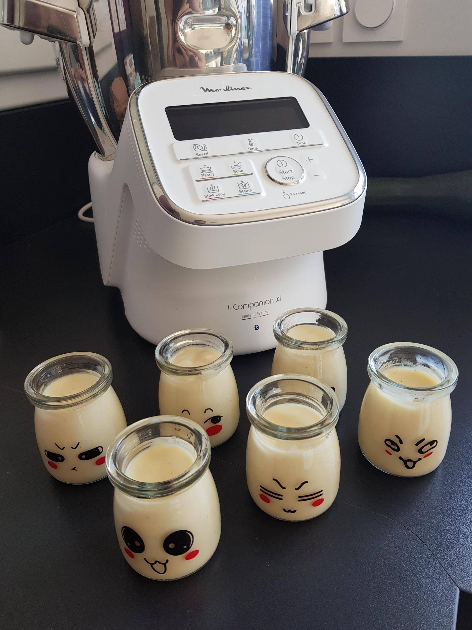 Crème Vanille Express - Recette Companion Connect XL | Moulinex