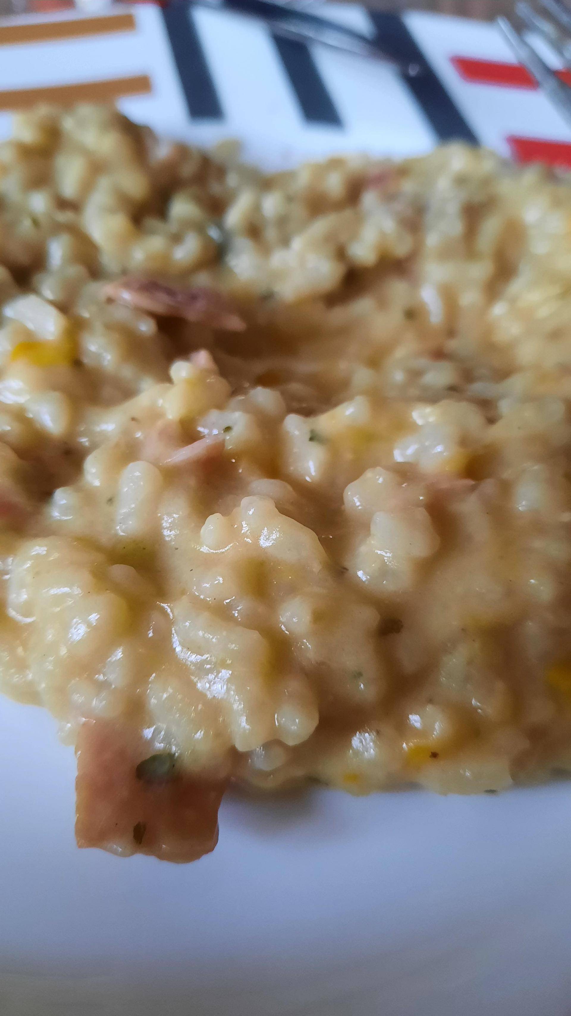 Risotto courgette jambon fromage - Recette Cookeo | Moulinex