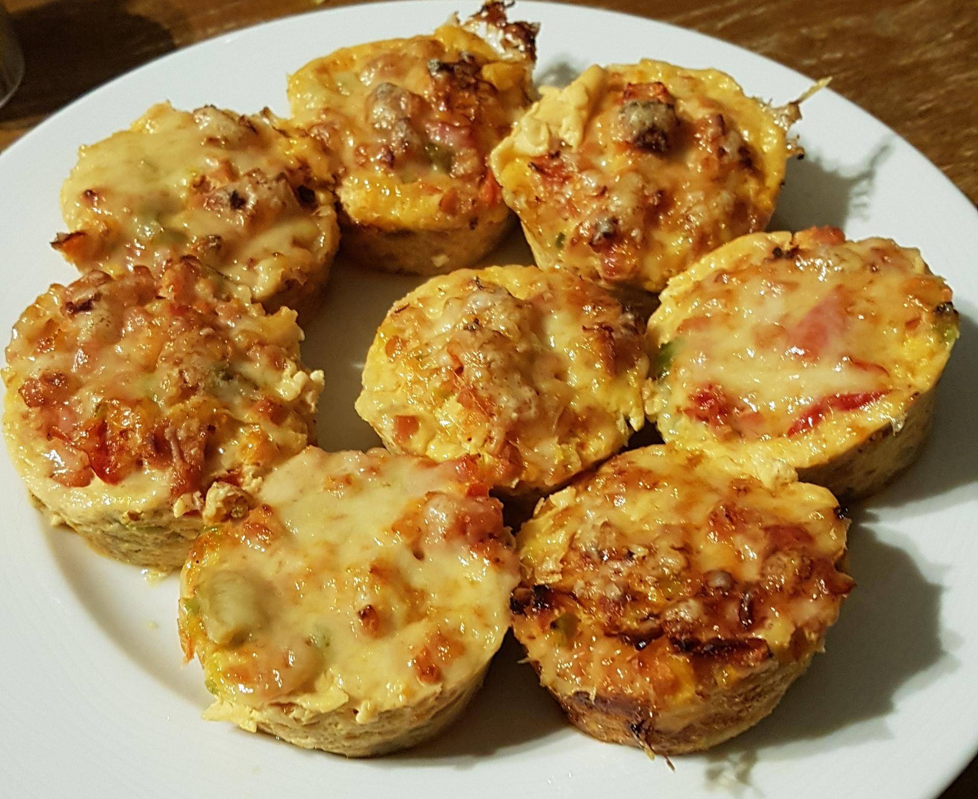 Muffins aux légumes et aux saussices - Recette Companion | Moulinex