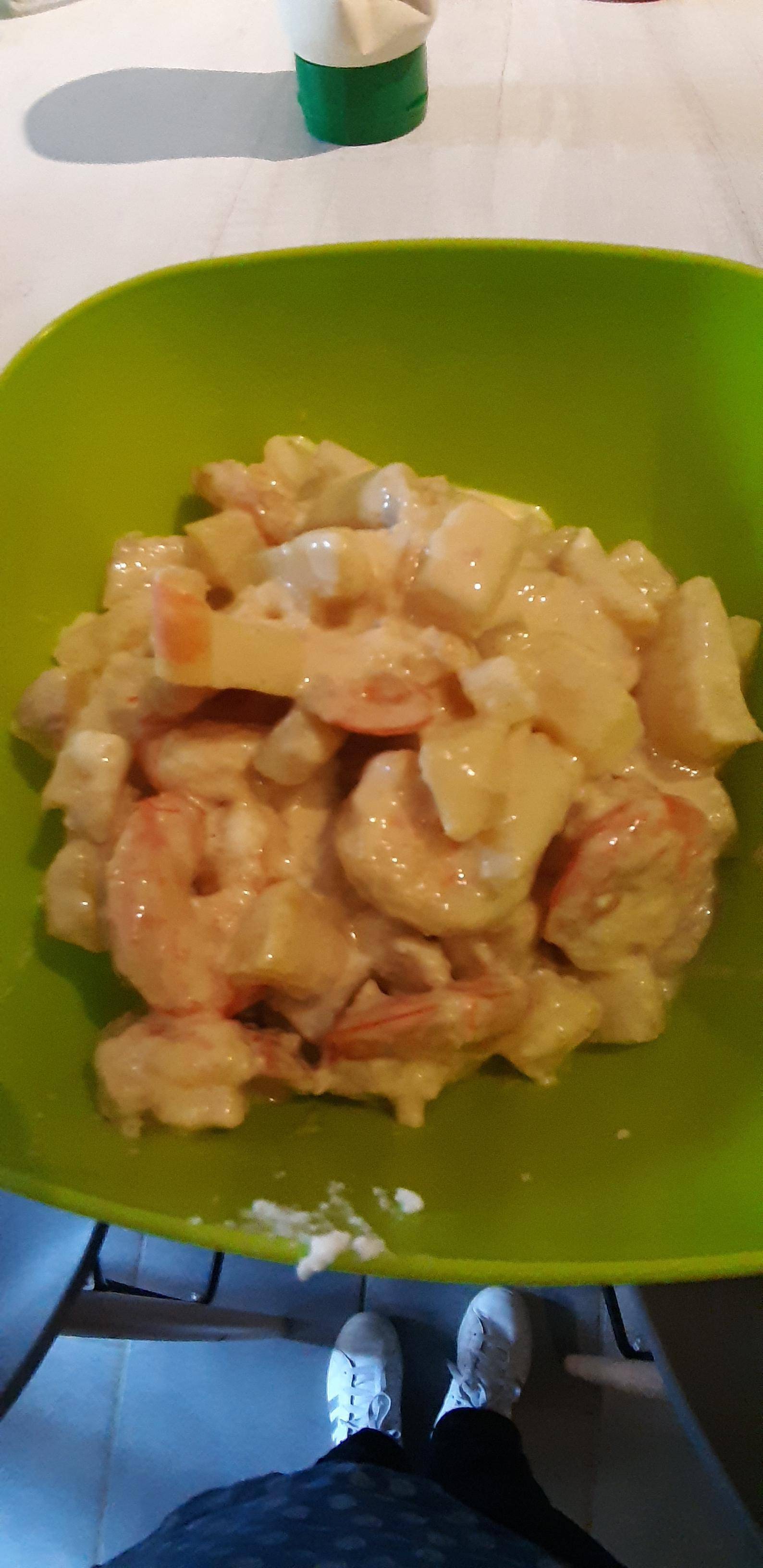 Crevette ananas au miel et chèvre curry - Recette Cookeo | Moulinex