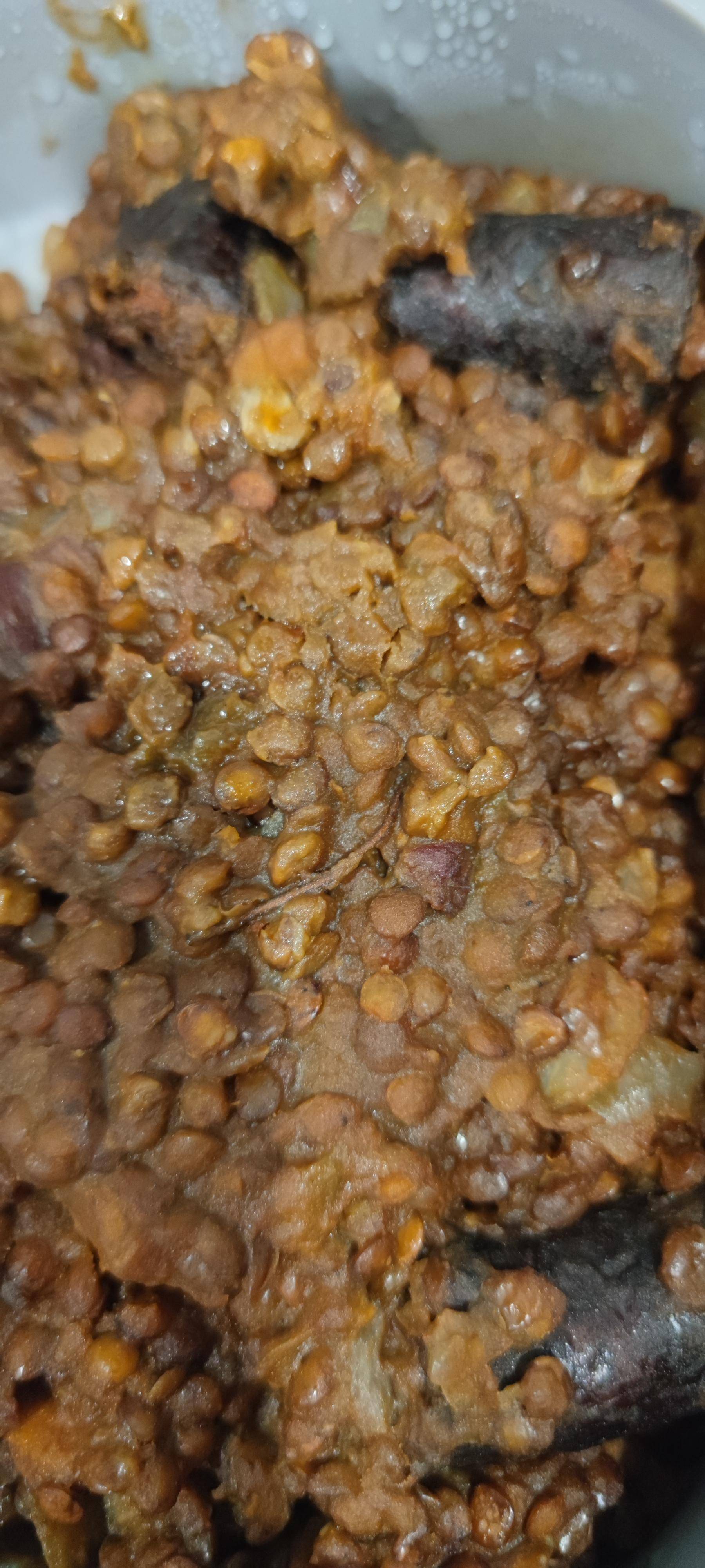 Lentilles figatelli - Recette Cookeo V3 | Moulinex