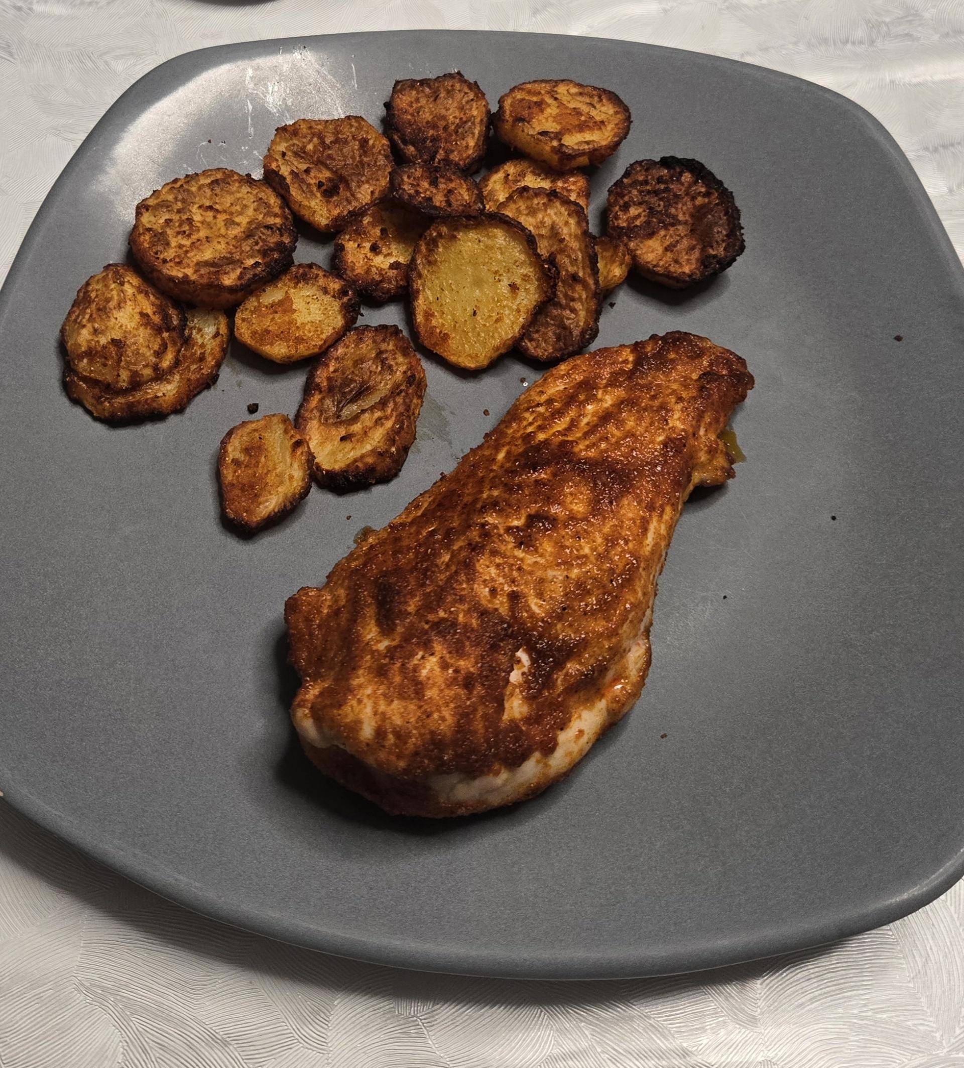 Poulet rôti et pomme de terre - Recette Cookeo | Moulinex