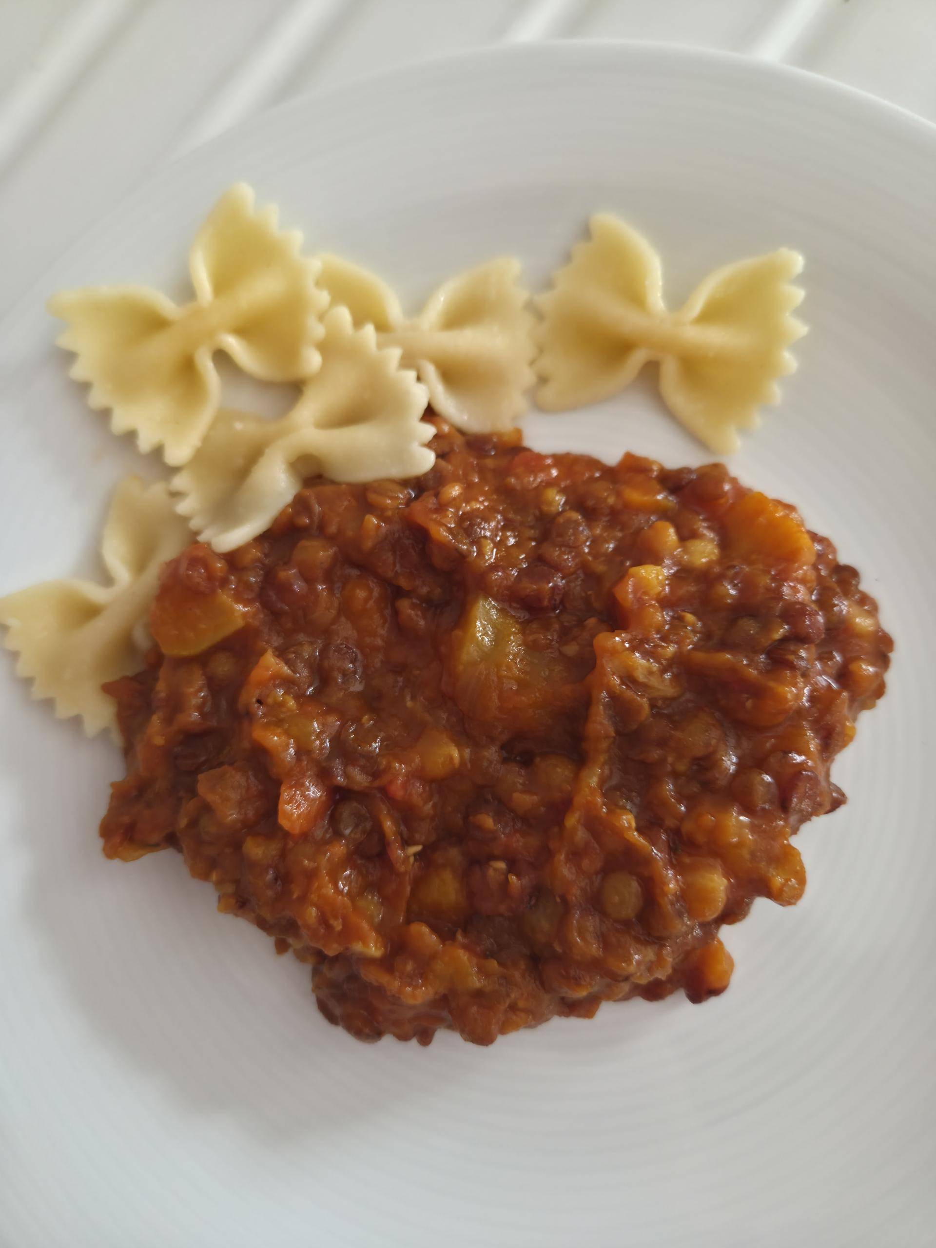 Bolognaise veggie de lentilles vertes - Recette Cookeo Infinity Autostir | Moulinex
