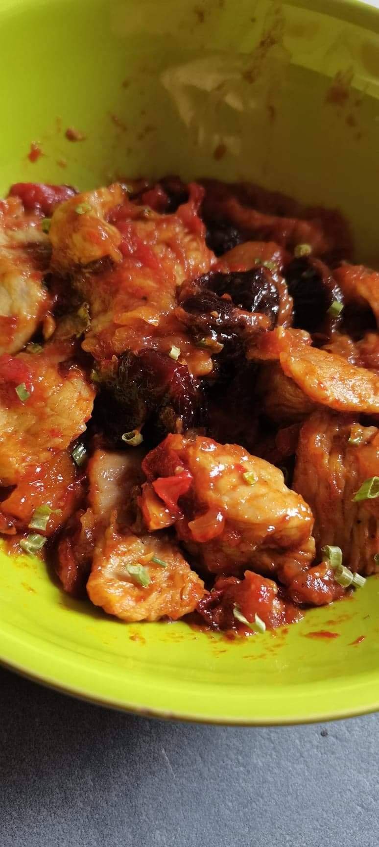 Tajine de poulet aux fruits secs - Recette Cookeo V3 | Moulinex