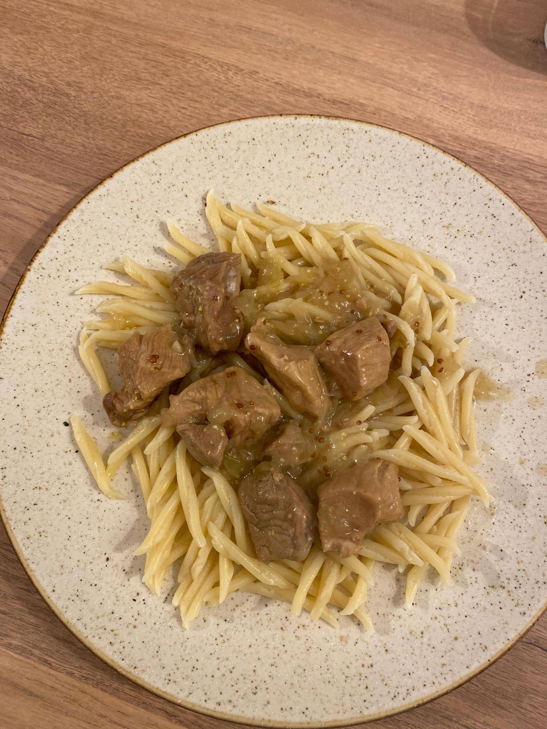 Porc au Cidre - Recette Companion Connect XL | Moulinex