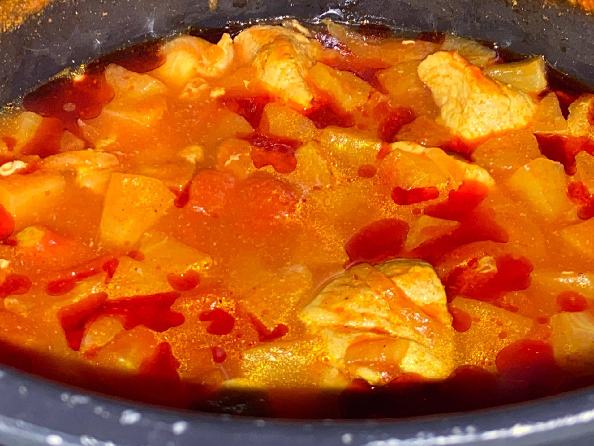 Sauté de porc au curry par moi - Recette Cookeo | Moulinex