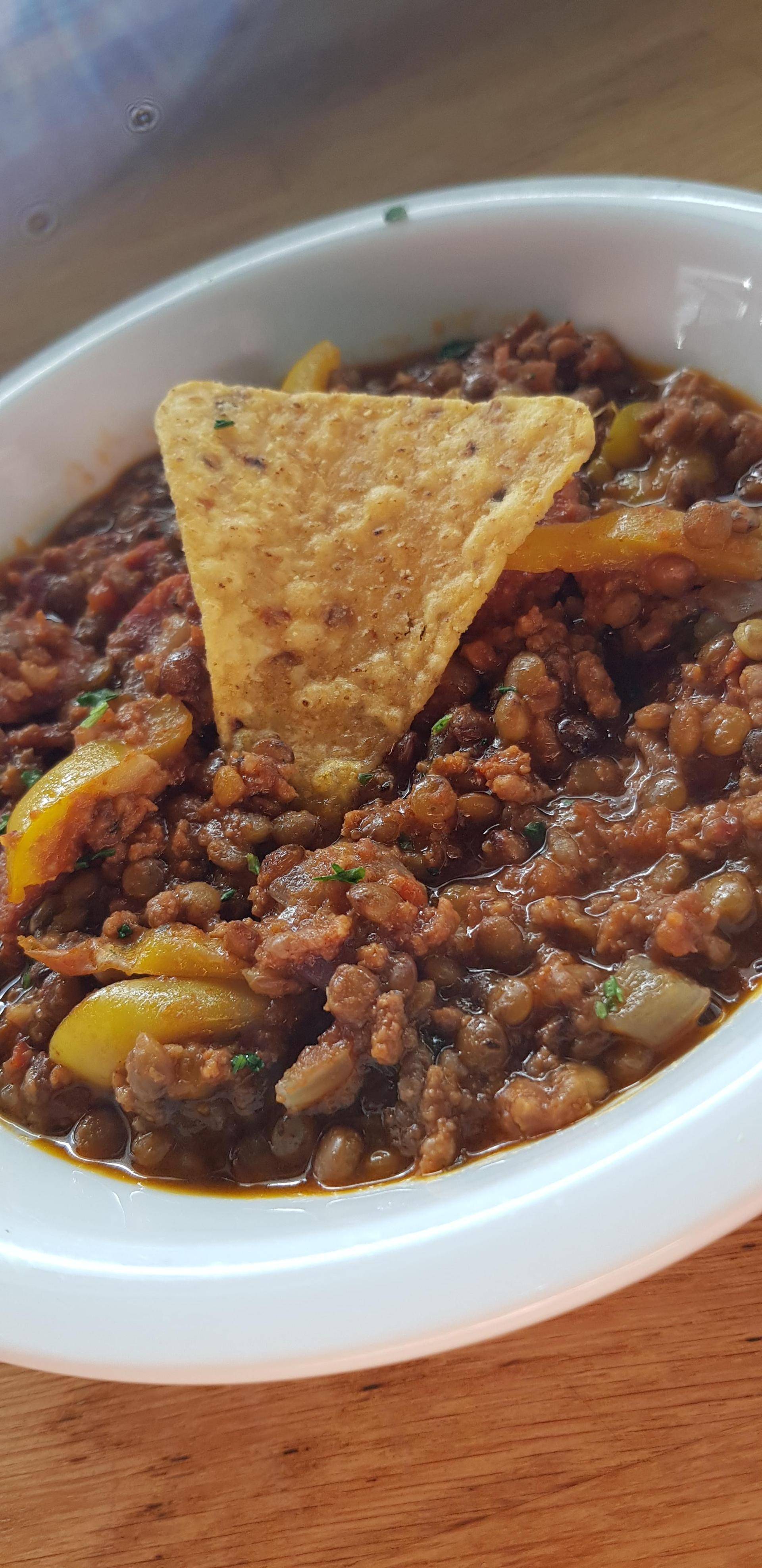 Lentilles façon chili - Recette Cookeo | Moulinex