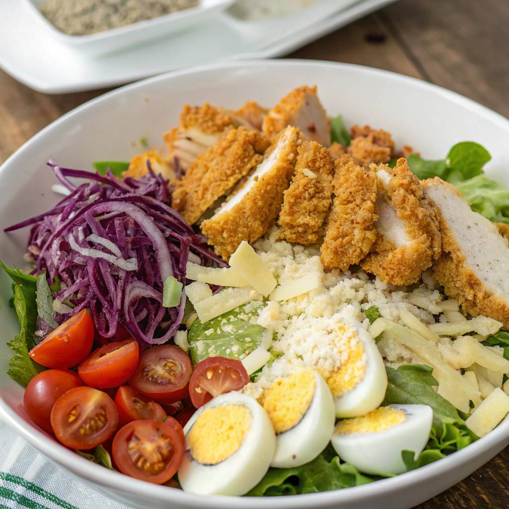 Salade César au poulet croustillant - Recette Cookeo Infinity 17in1 | Moulinex