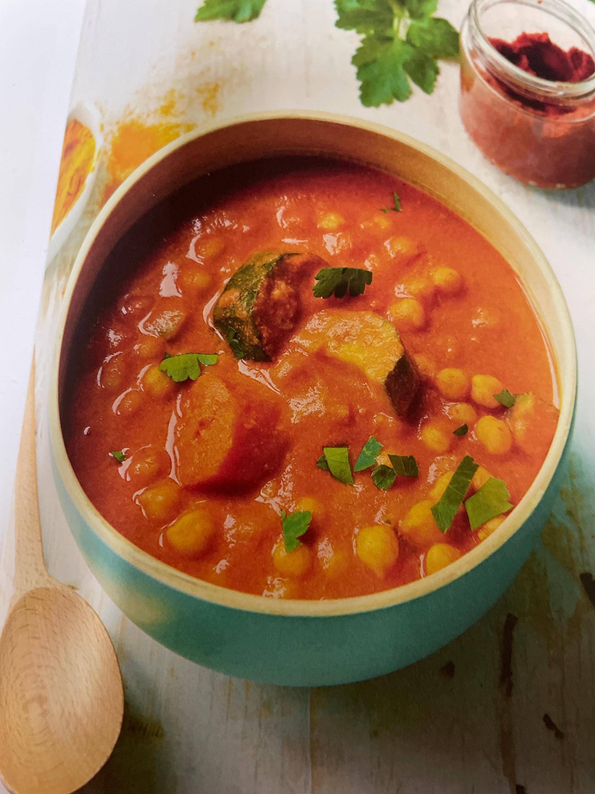 Curry de pois chiches & légumes - Recette Cookeo | Moulinex