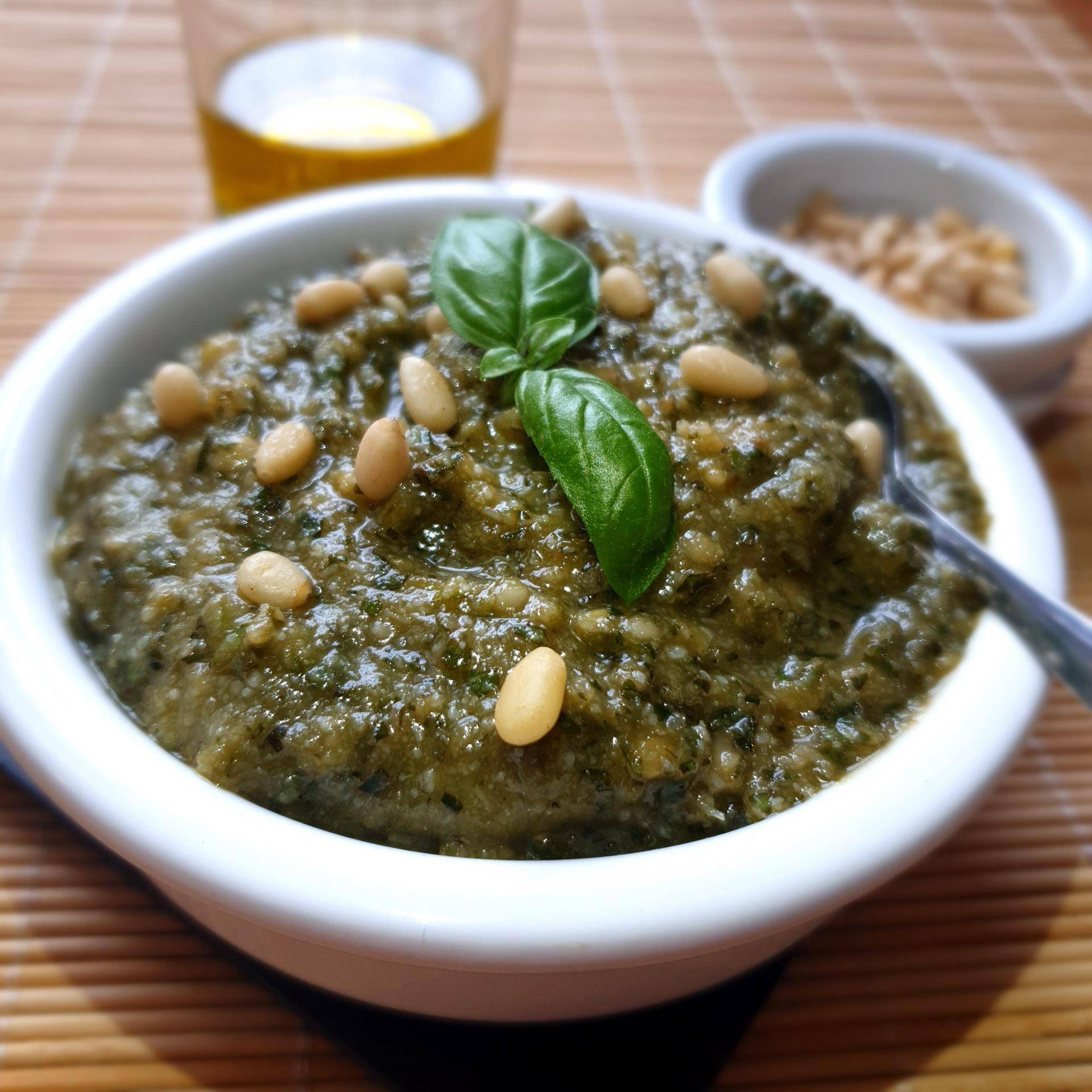 Pesto sans ail - Recette Companion Connect XL | Moulinex