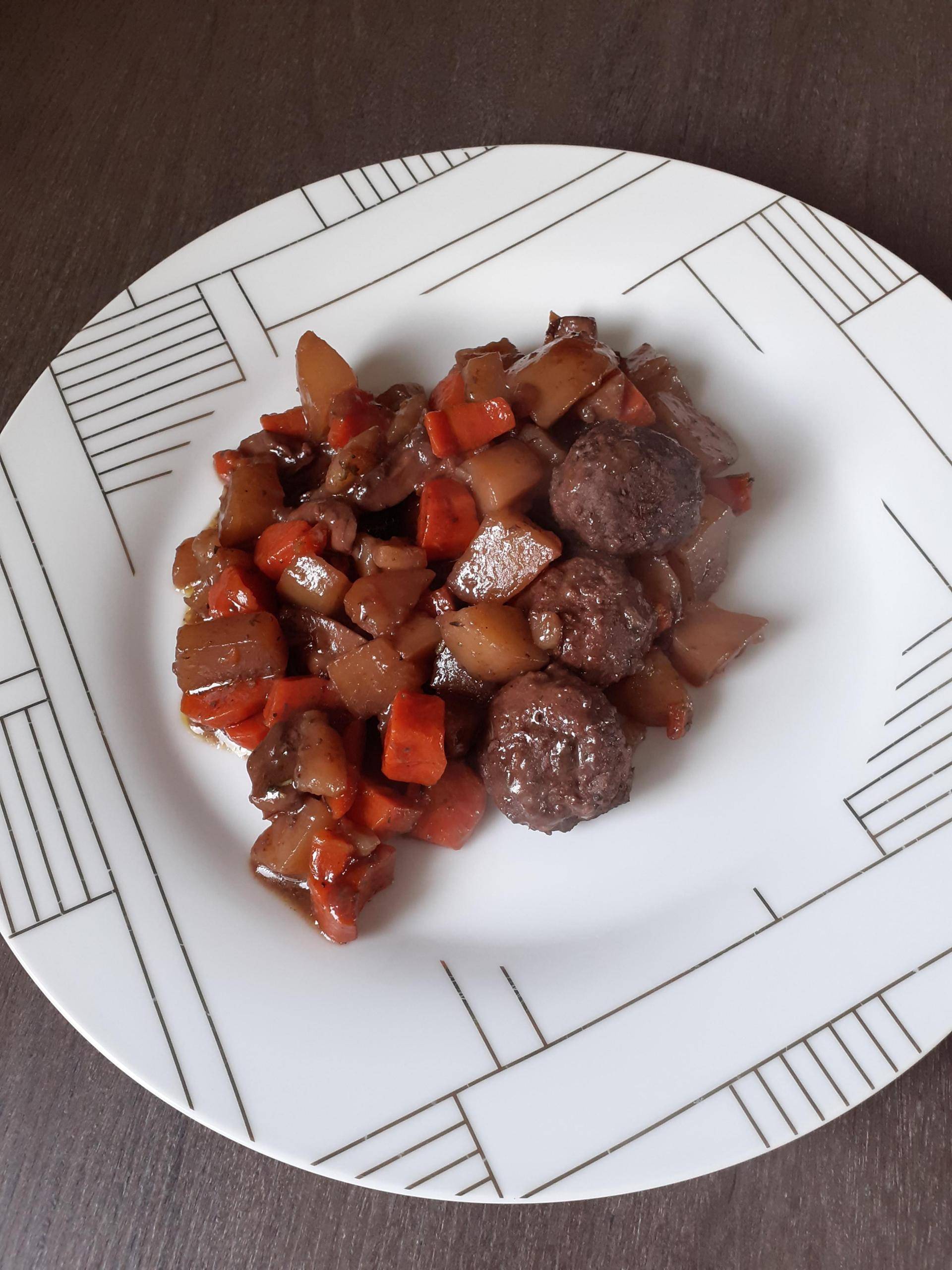 Boulette de boeuf, carotte et pomme de terre - Recette Cookeo | Moulinex