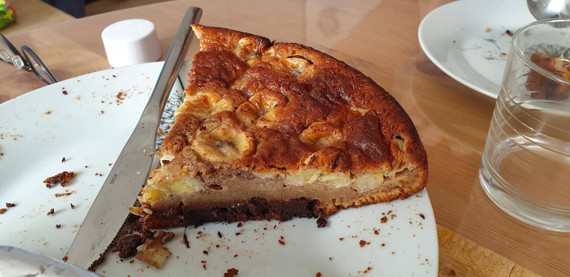 Clafoutis Banane Chocolat - Sans Lactose - Recette Companion | Moulinex
