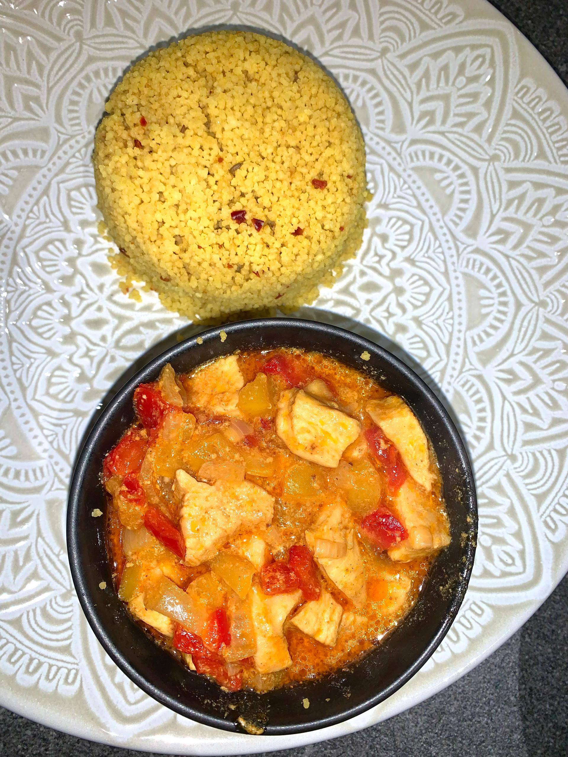 Poulet coco aux poivrons - Recette Cookeo | Moulinex