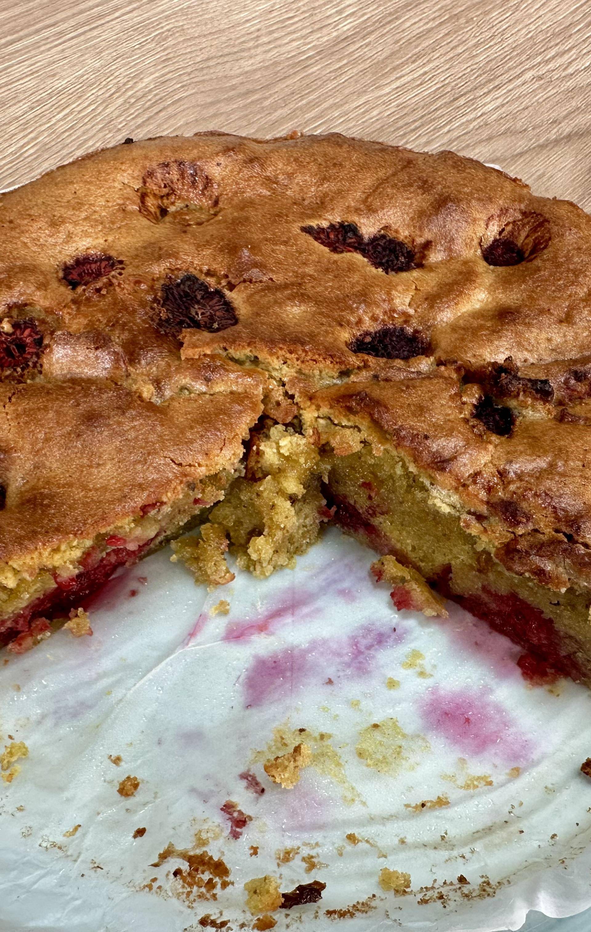 Cake fondant pistache framboise - Recette Dual Easy Fry Flex | Moulinex
