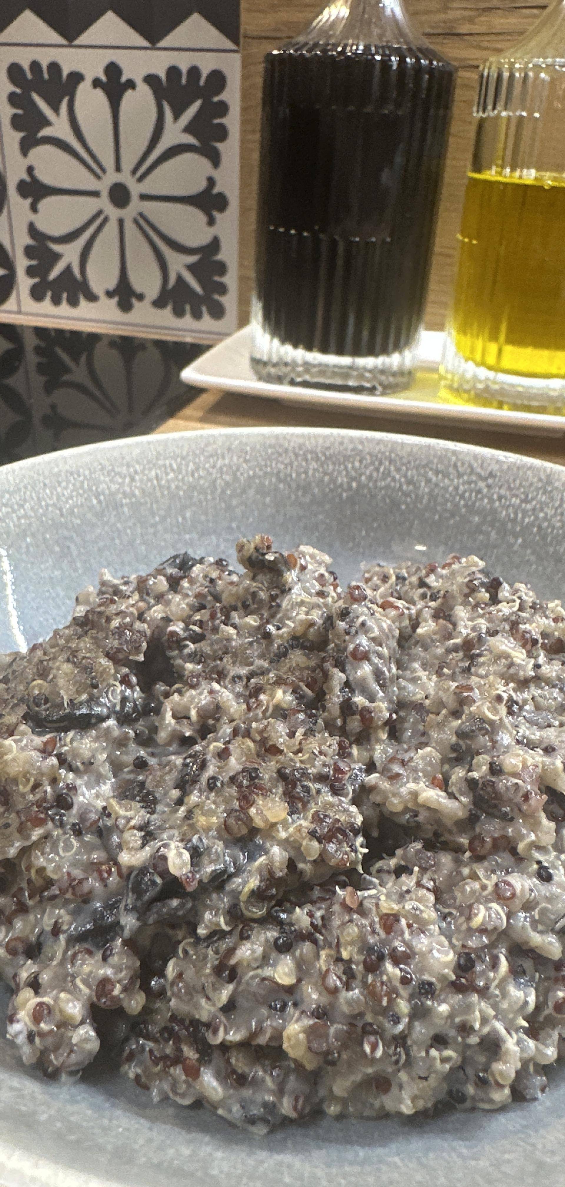 Quinoa aux champignons façon risotto - Recette Cookeo V3 | Moulinex