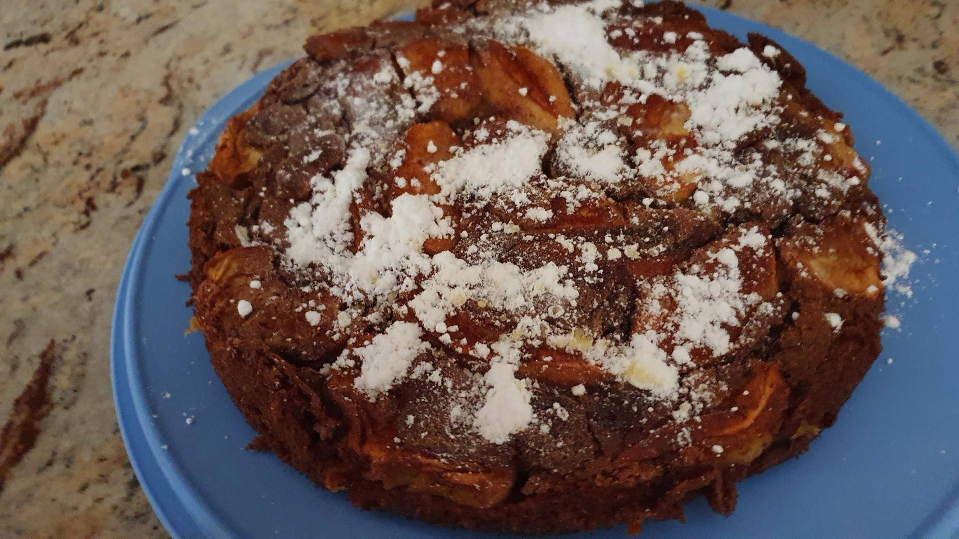 Gâteau pommes chocolat - Recette Companion Connect XL | Moulinex