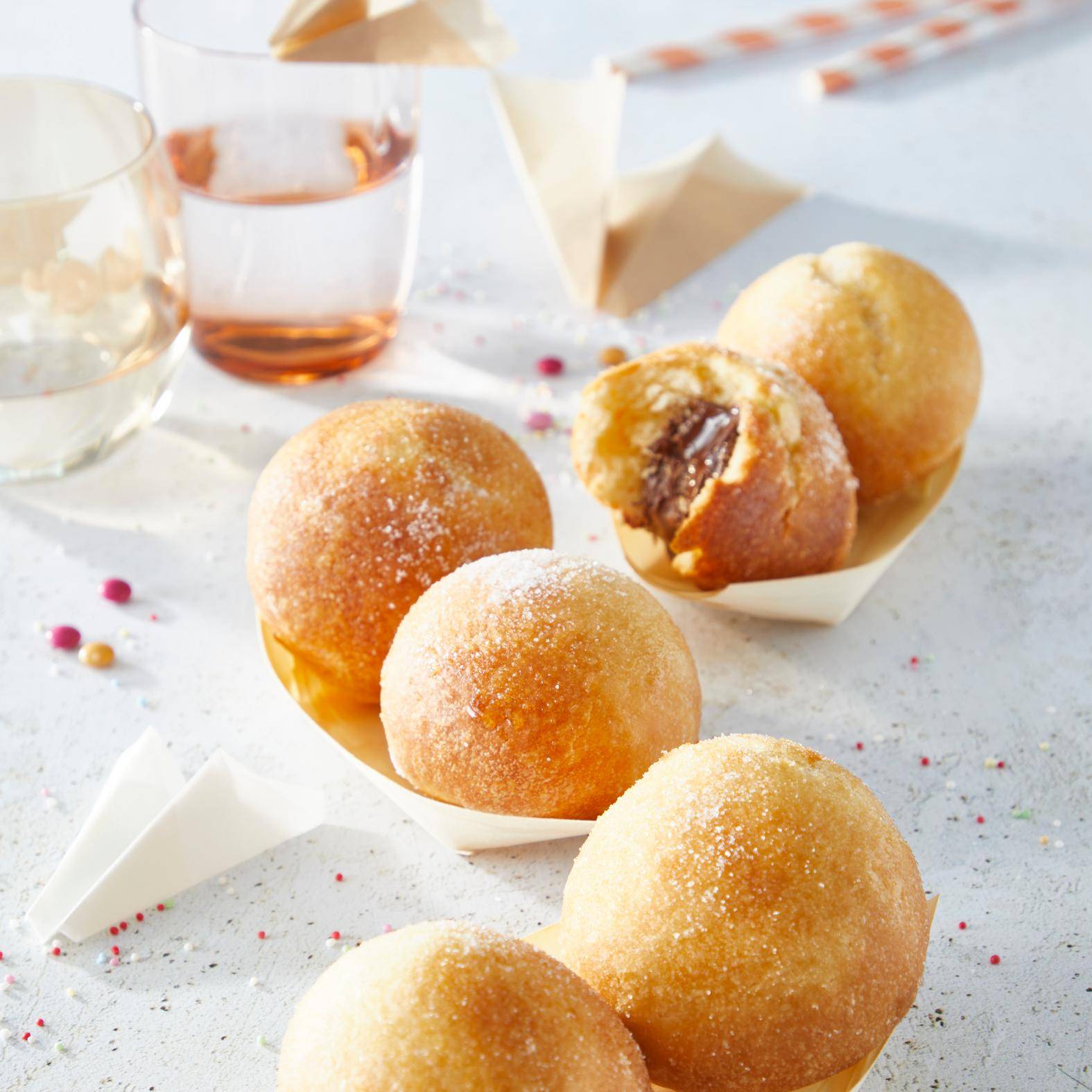 Boules de Berlin - Recette Easy Fry Max | Moulinex