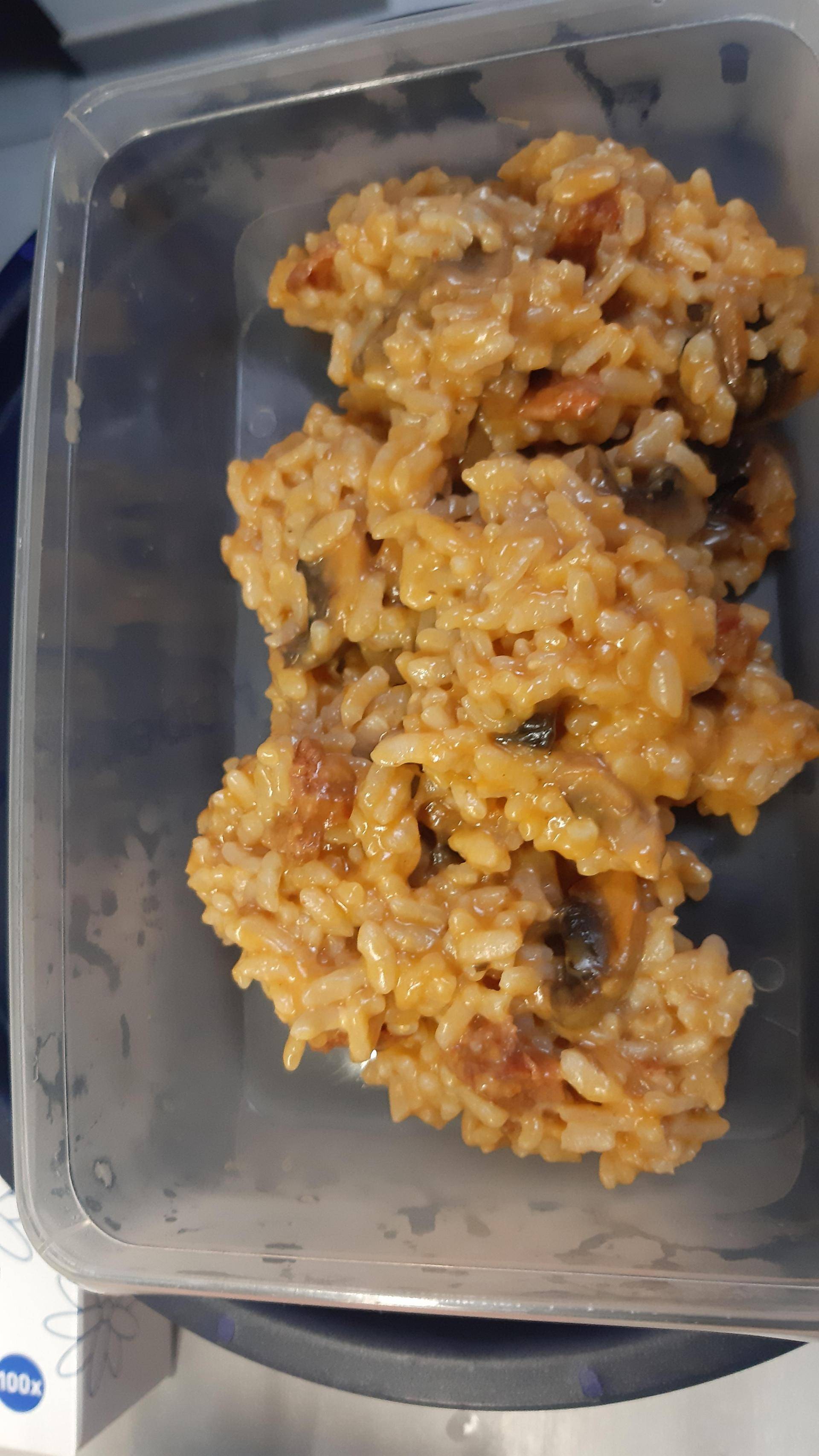 Risotto chorizo champignons - Recette Cookeo | Moulinex