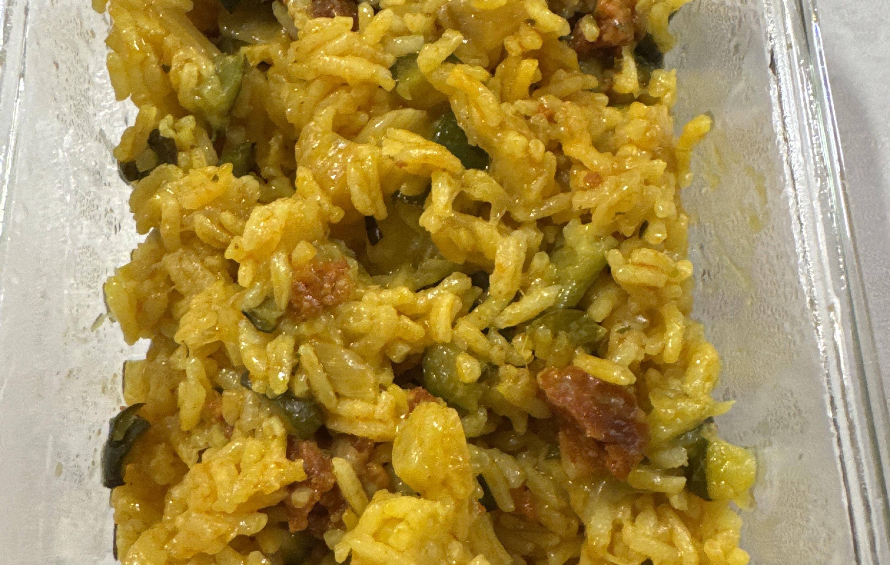 Riz Chorizo Courgettes - Recette Cookeo | Moulinex