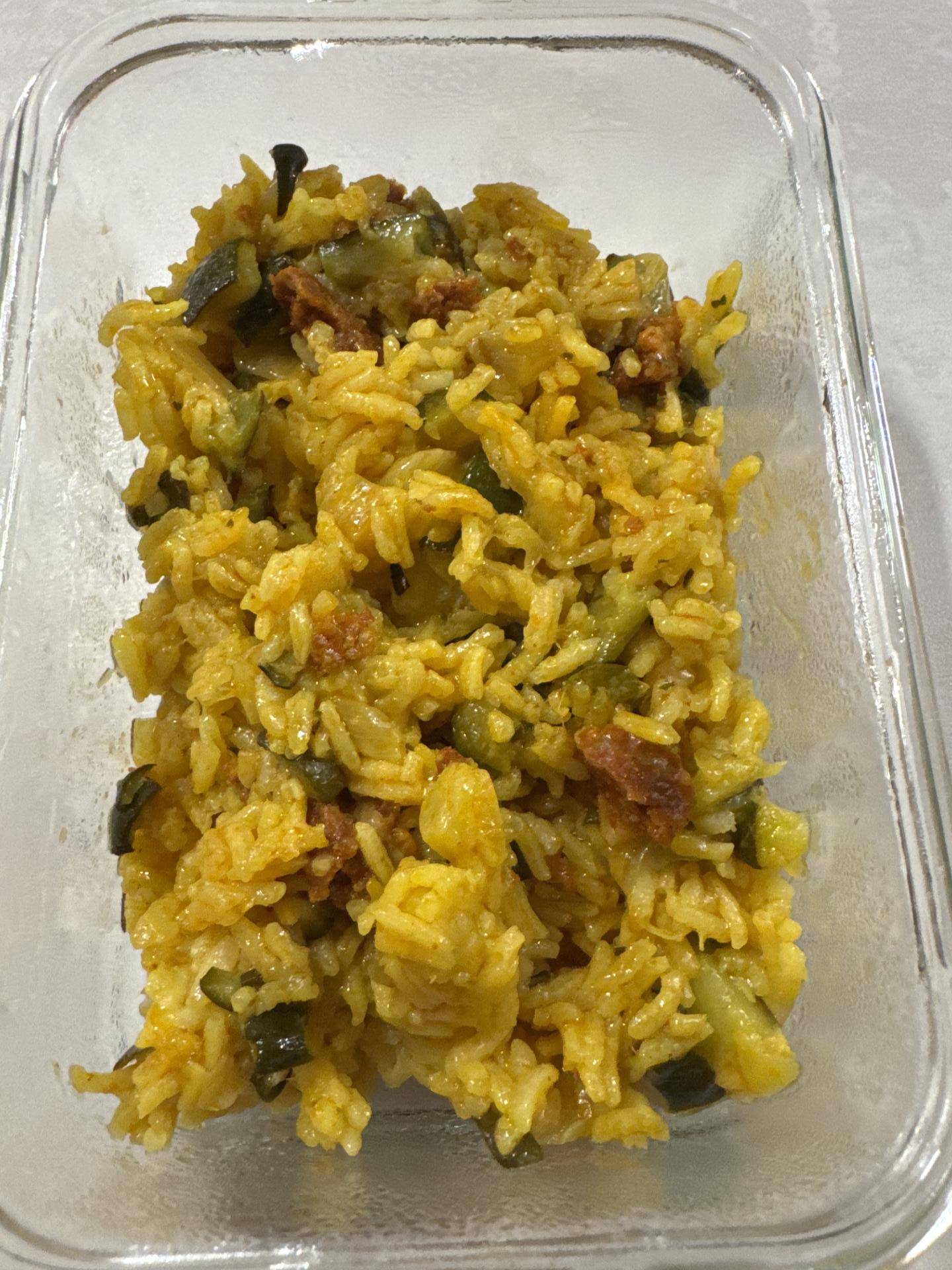 Riz courgette chorizo - Recette Cookeo | Moulinex