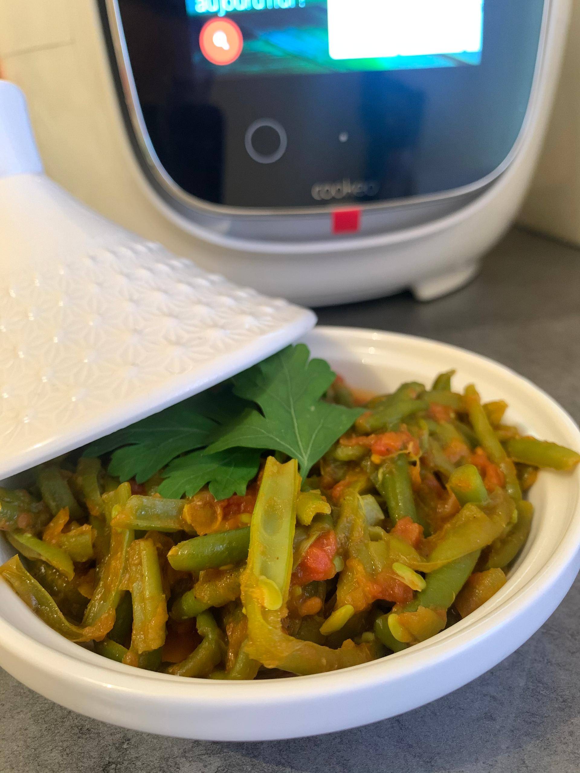 Haricots verts à la marocaine - Recette Cookeo V3 | Moulinex