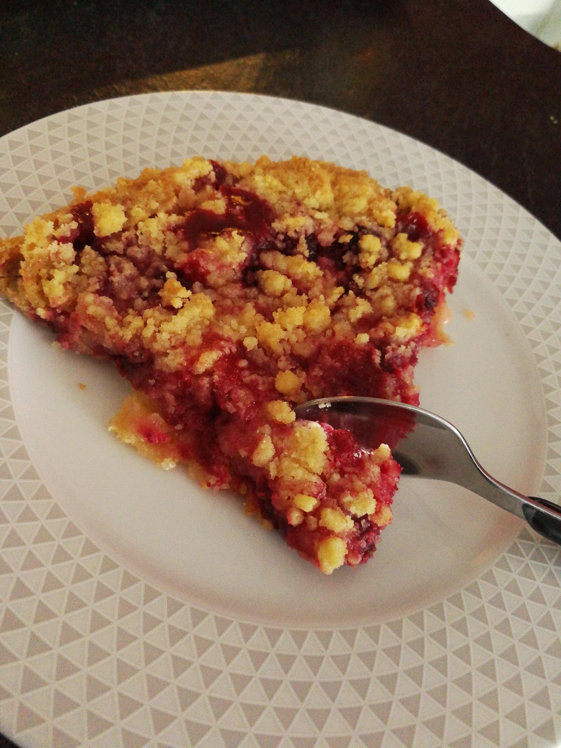 Crumble framboise - Recette Companion Connect XL | Moulinex