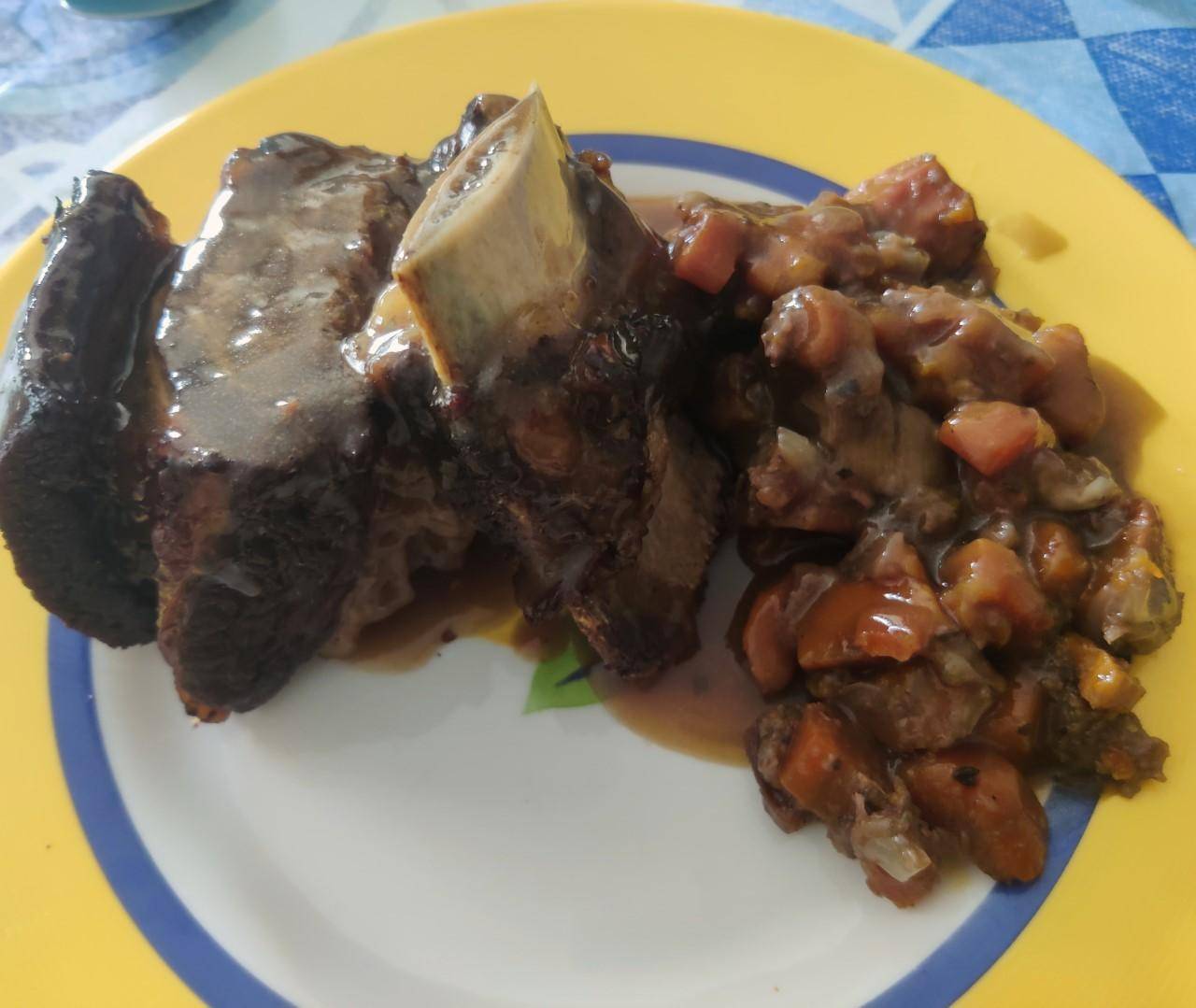Plat de côte de boeuf aux carottes - Recette Companion Connect XL | Moulinex
