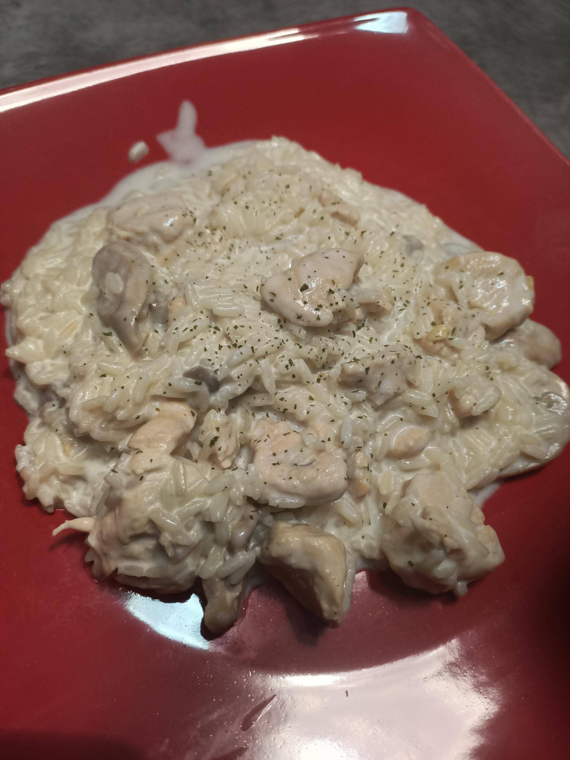 Riz & poulet au lait de coco - Recette Cookeo | Moulinex