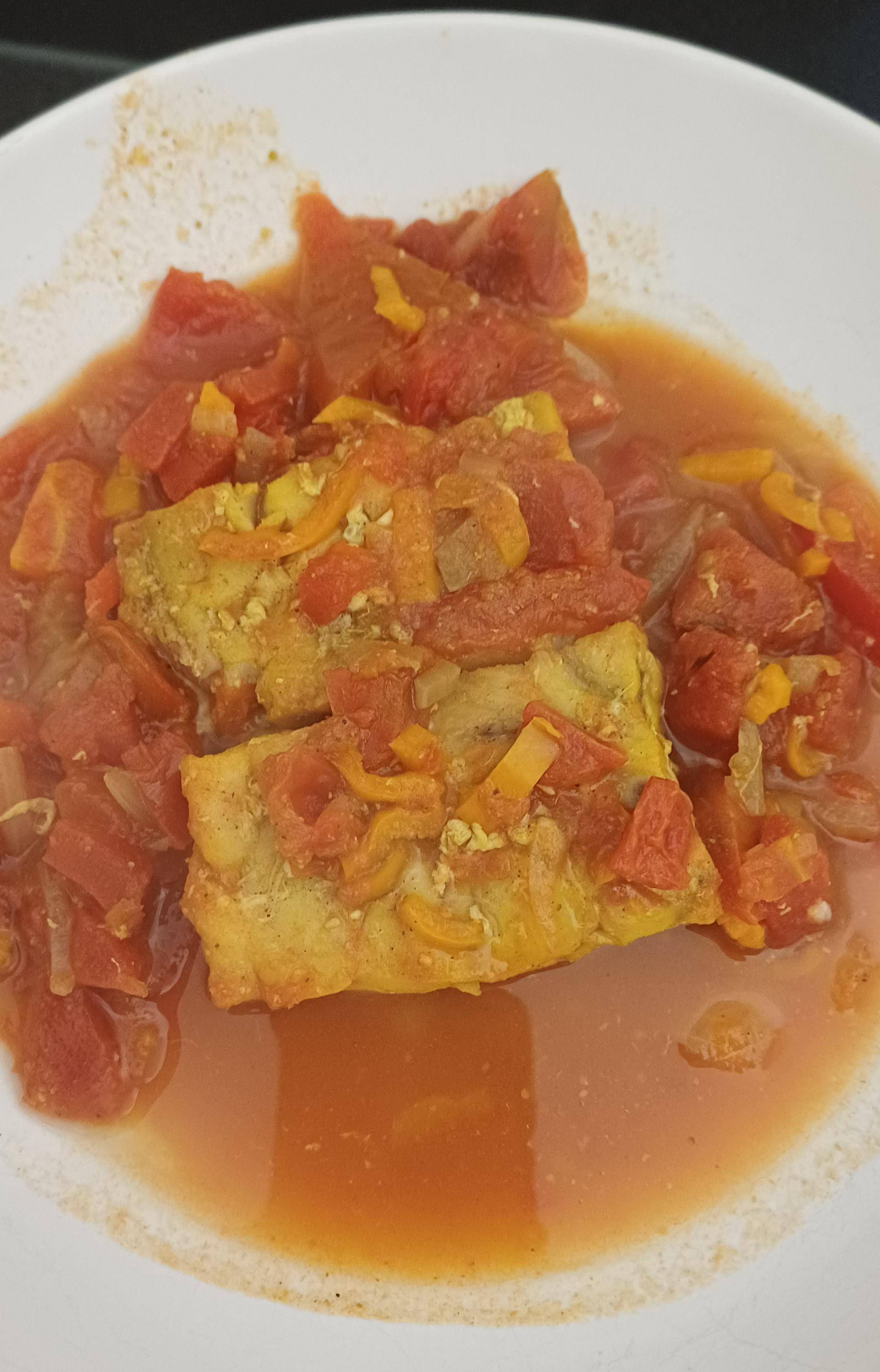 Colin sauce tomate et petits legumes - Recette Cookeo | Moulinex