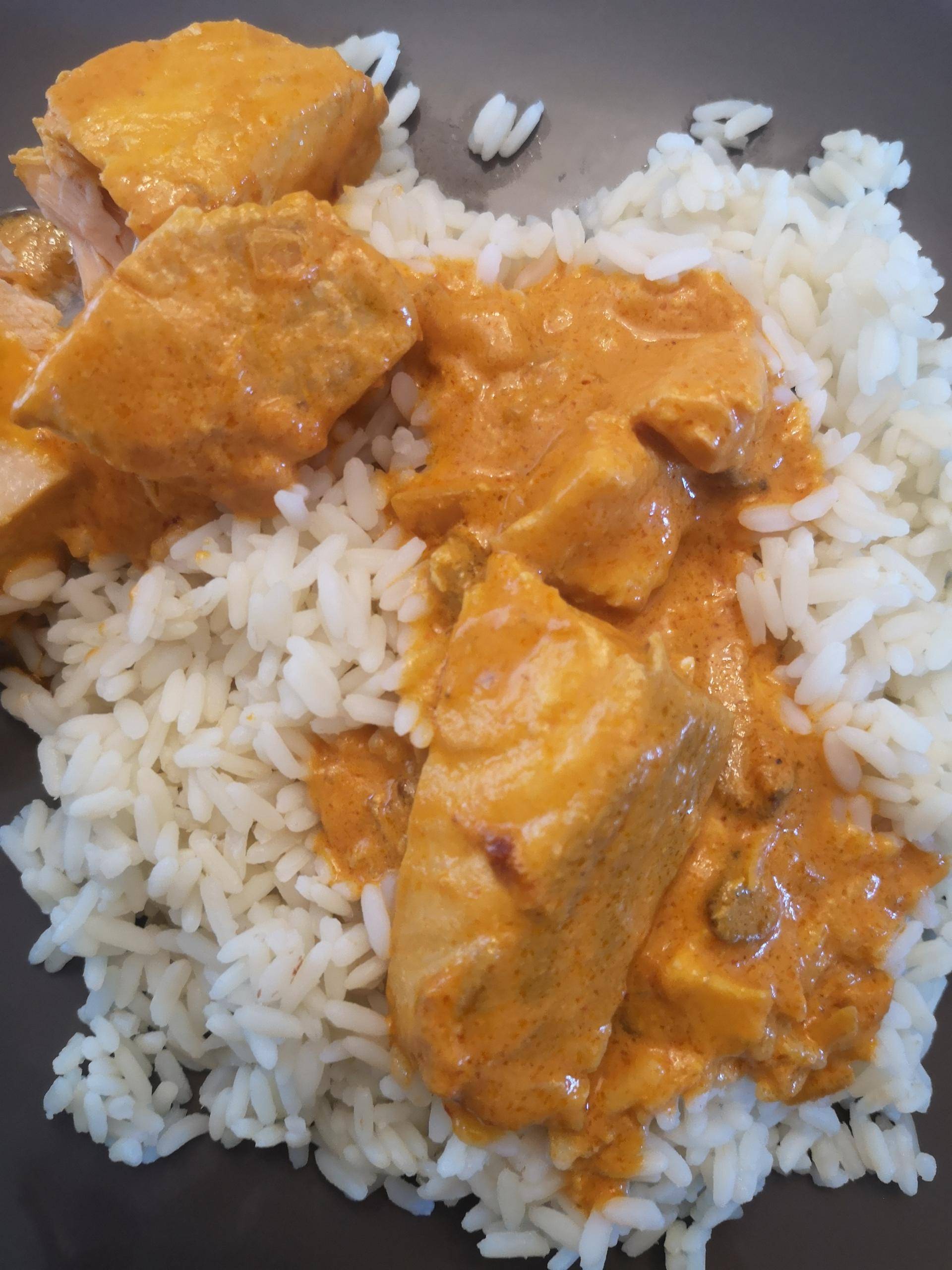 Saumon crème riz - Recette Cookeo V3 | Moulinex