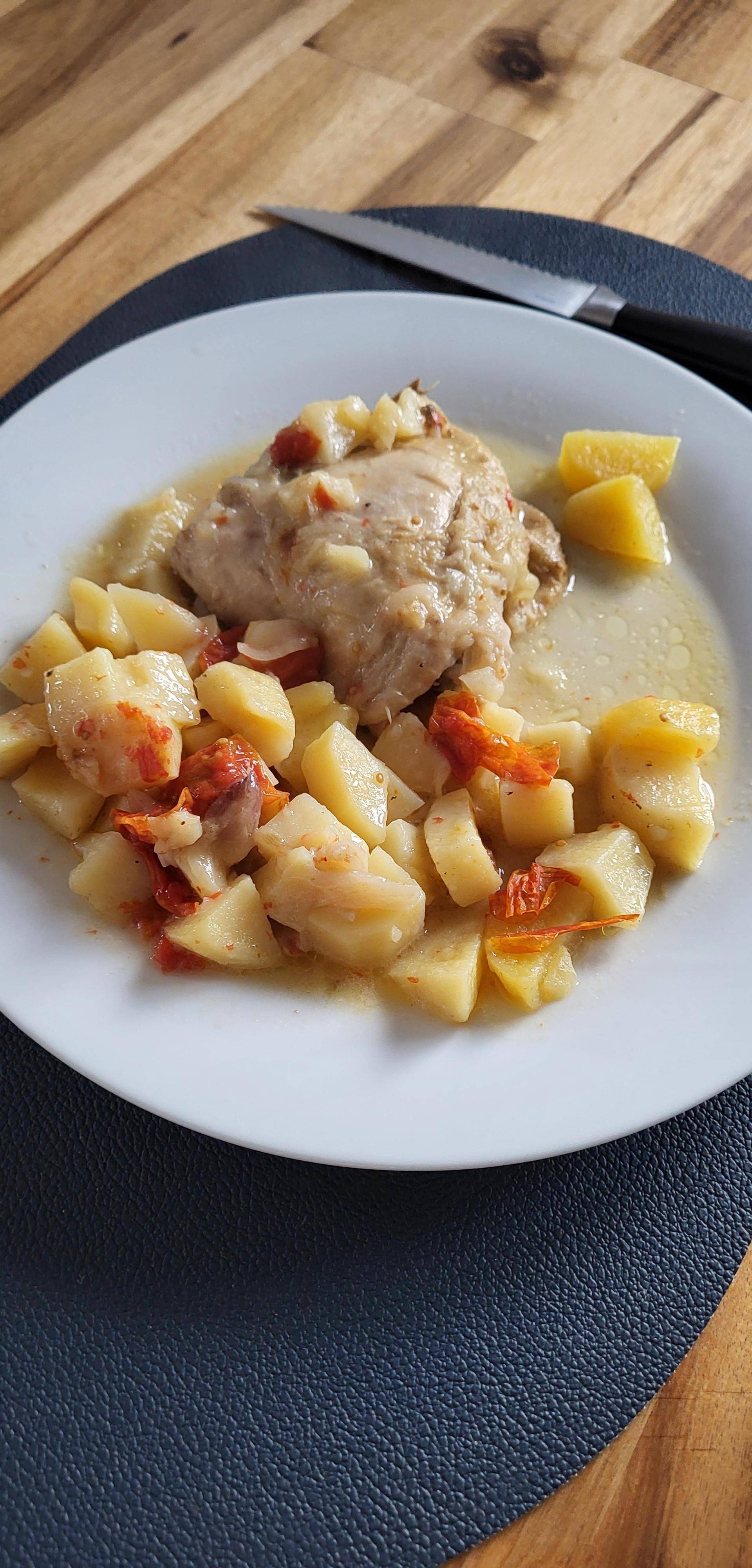 Poulet riz Roquefort - Recette Cookeo V3 | Moulinex
