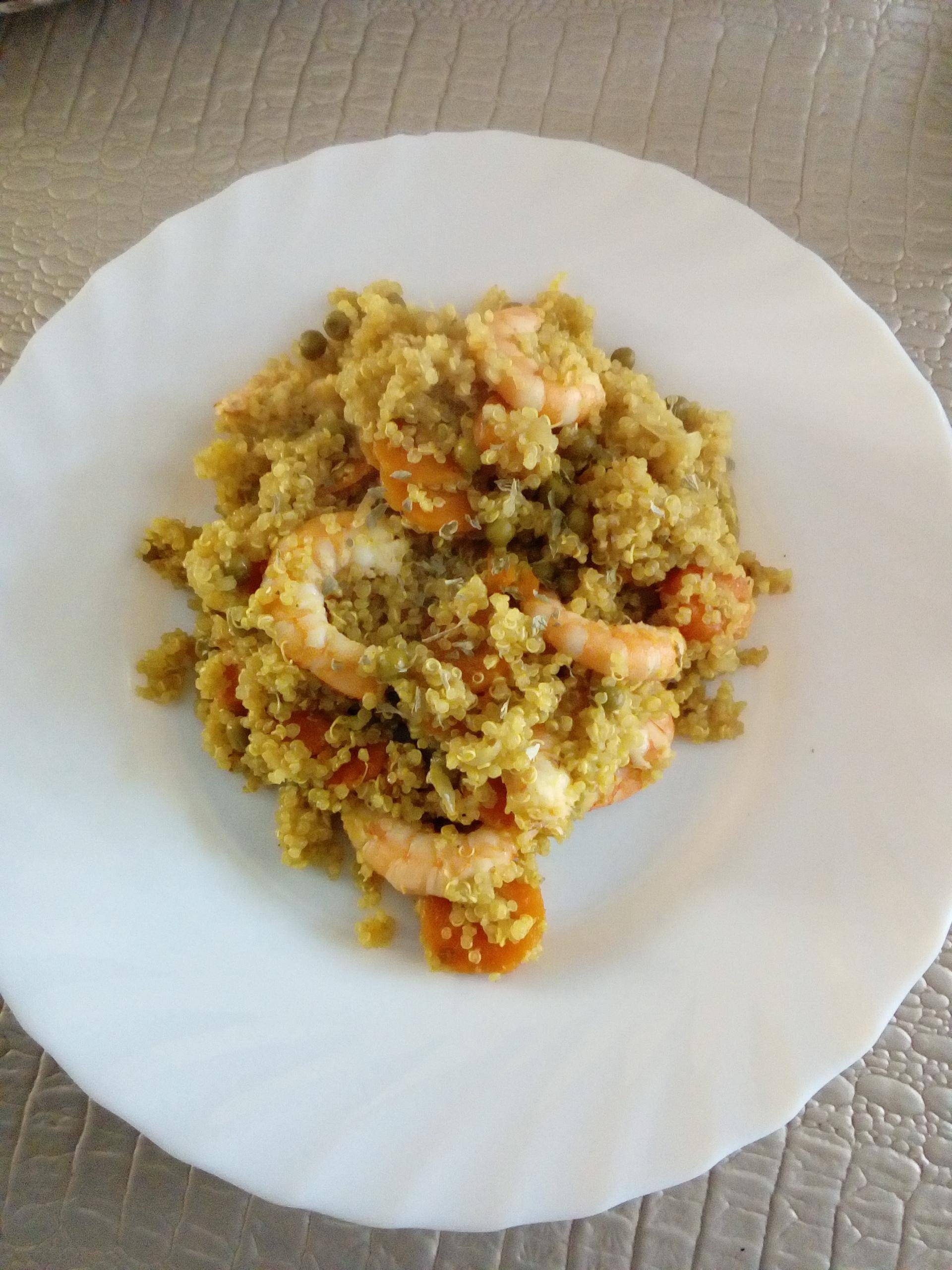 Quinoa aux crevettes - Recette Cookeo | Moulinex