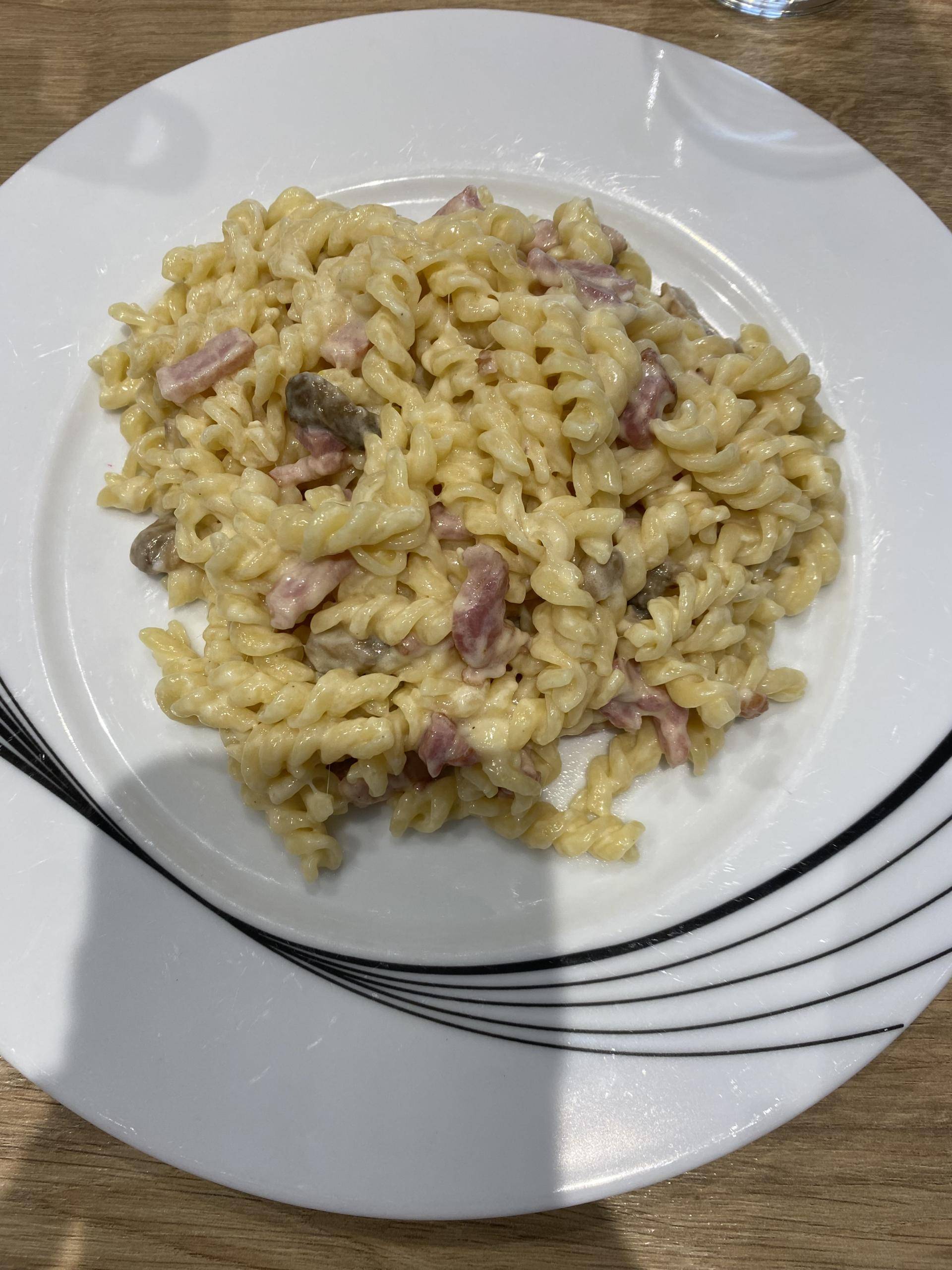 Pâtes carbonara aux infinitif - Recette Cookeo Infinity Autostir | Moulinex